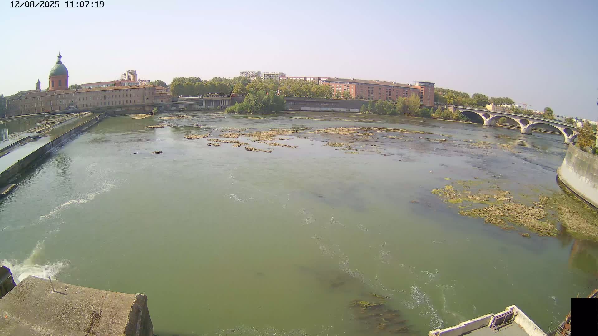 Toulouse City & Garonne River Live Cam - Toulouse, Haute-Garonne, Occitanie, France