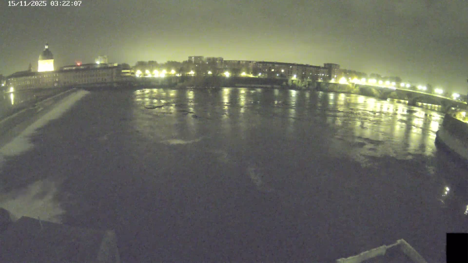Toulouse City & Garonne River Live Cam - Toulouse, Haute-Garonne, Occitanie, France