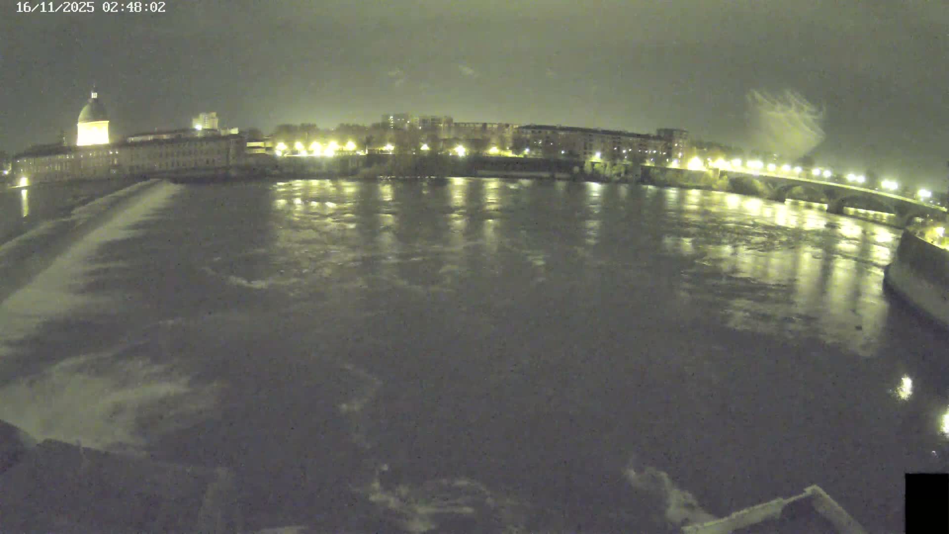 Toulouse City & Garonne River Live Cam - Toulouse, Haute-Garonne, Occitanie, France