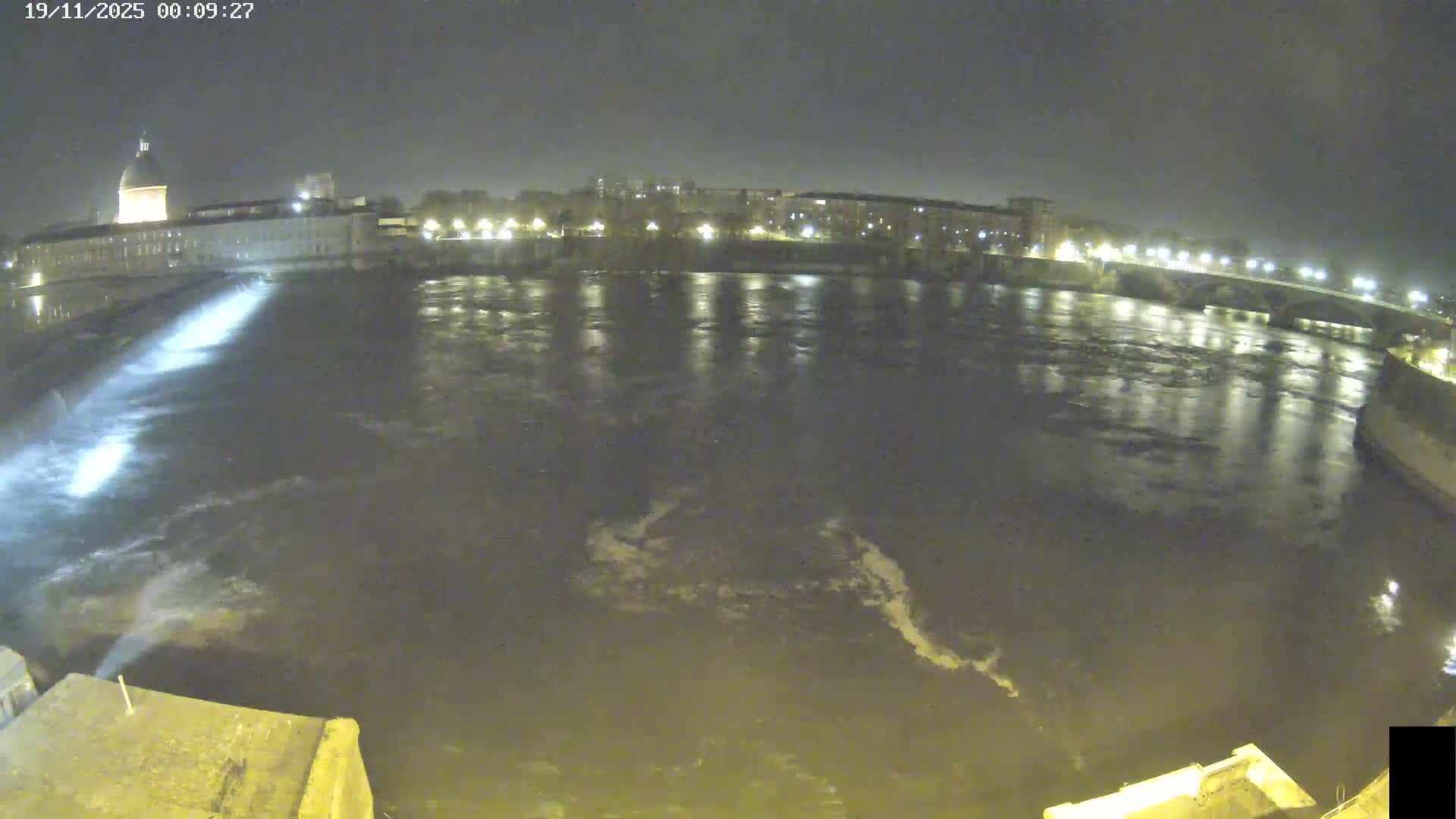 Toulouse City & Garonne River Live Cam - Toulouse, Haute-Garonne, Occitanie, France