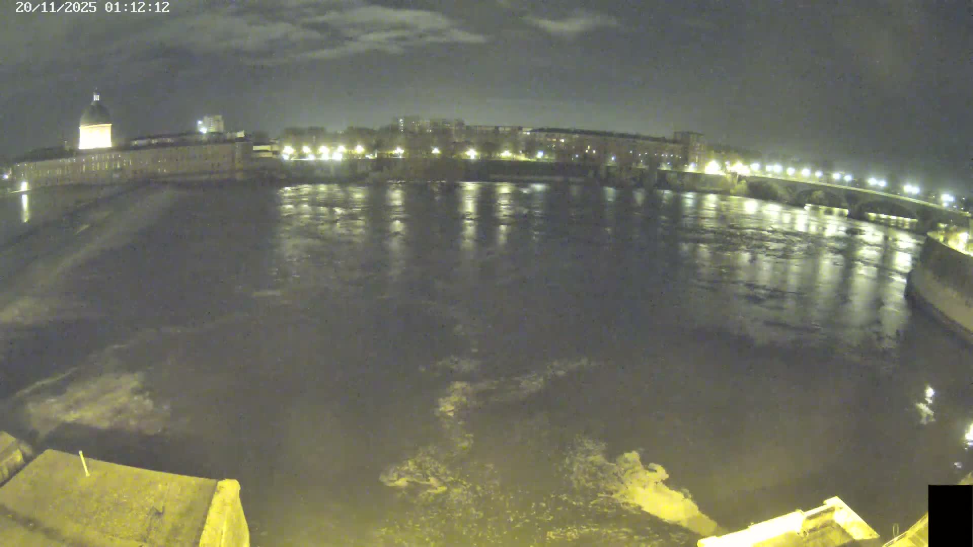 Toulouse City & Garonne River Live Cam - Toulouse, Haute-Garonne, Occitanie, France