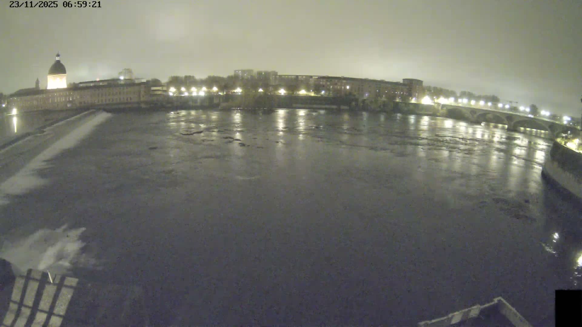 Toulouse City & Garonne River Live Cam - Toulouse, Haute-Garonne, Occitanie, France