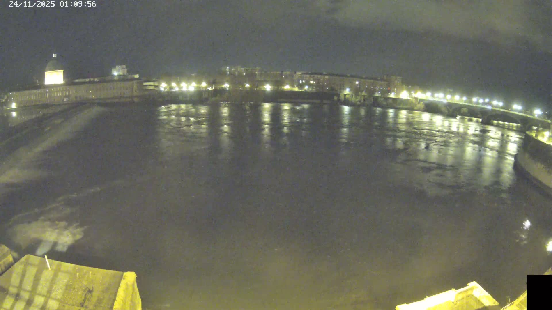 Toulouse City & Garonne River Live Cam - Toulouse, Haute-Garonne, Occitanie, France