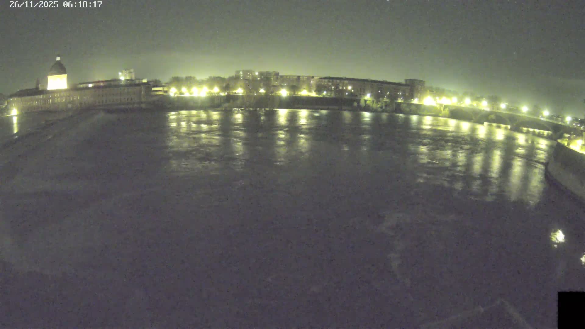 Toulouse City & Garonne River Live Cam - Toulouse, Haute-Garonne, Occitanie, France