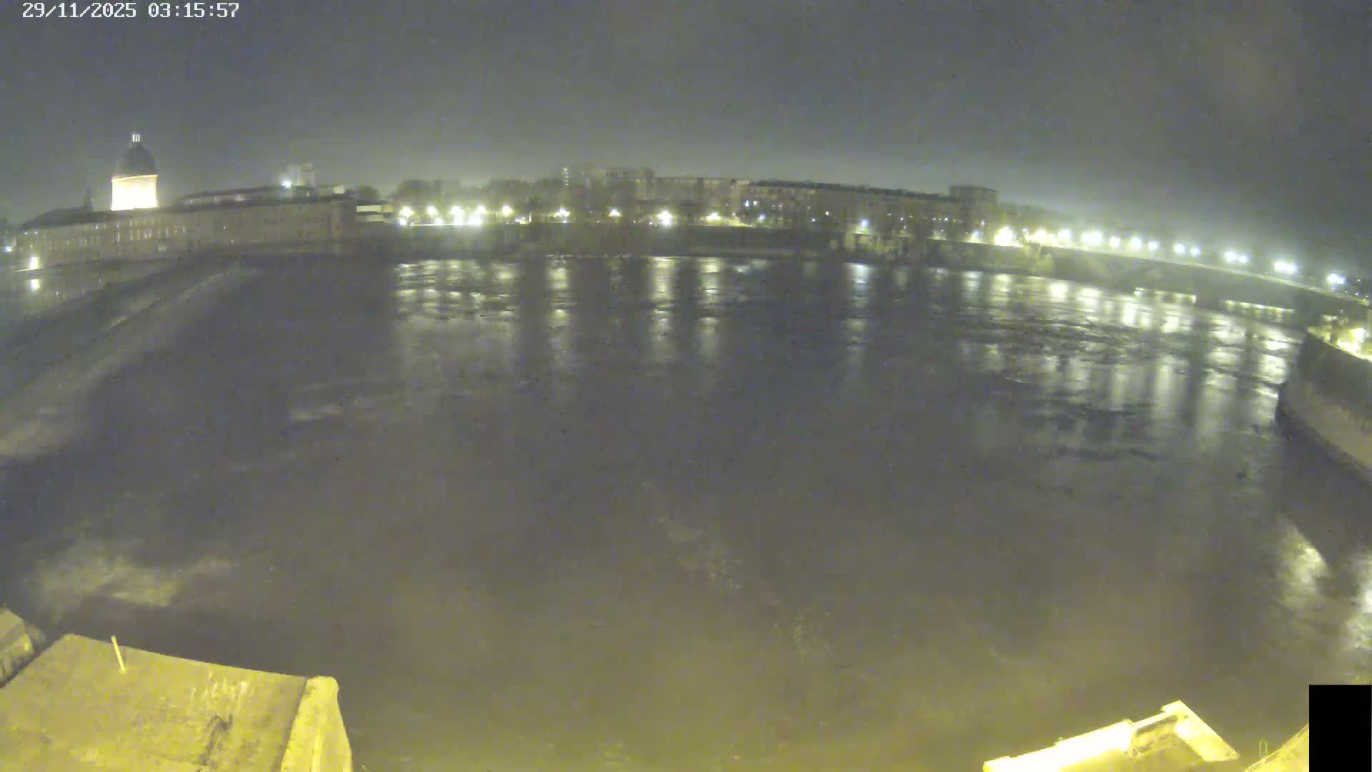 Toulouse City & Garonne River Live Cam - Toulouse, Haute-Garonne, Occitanie, France