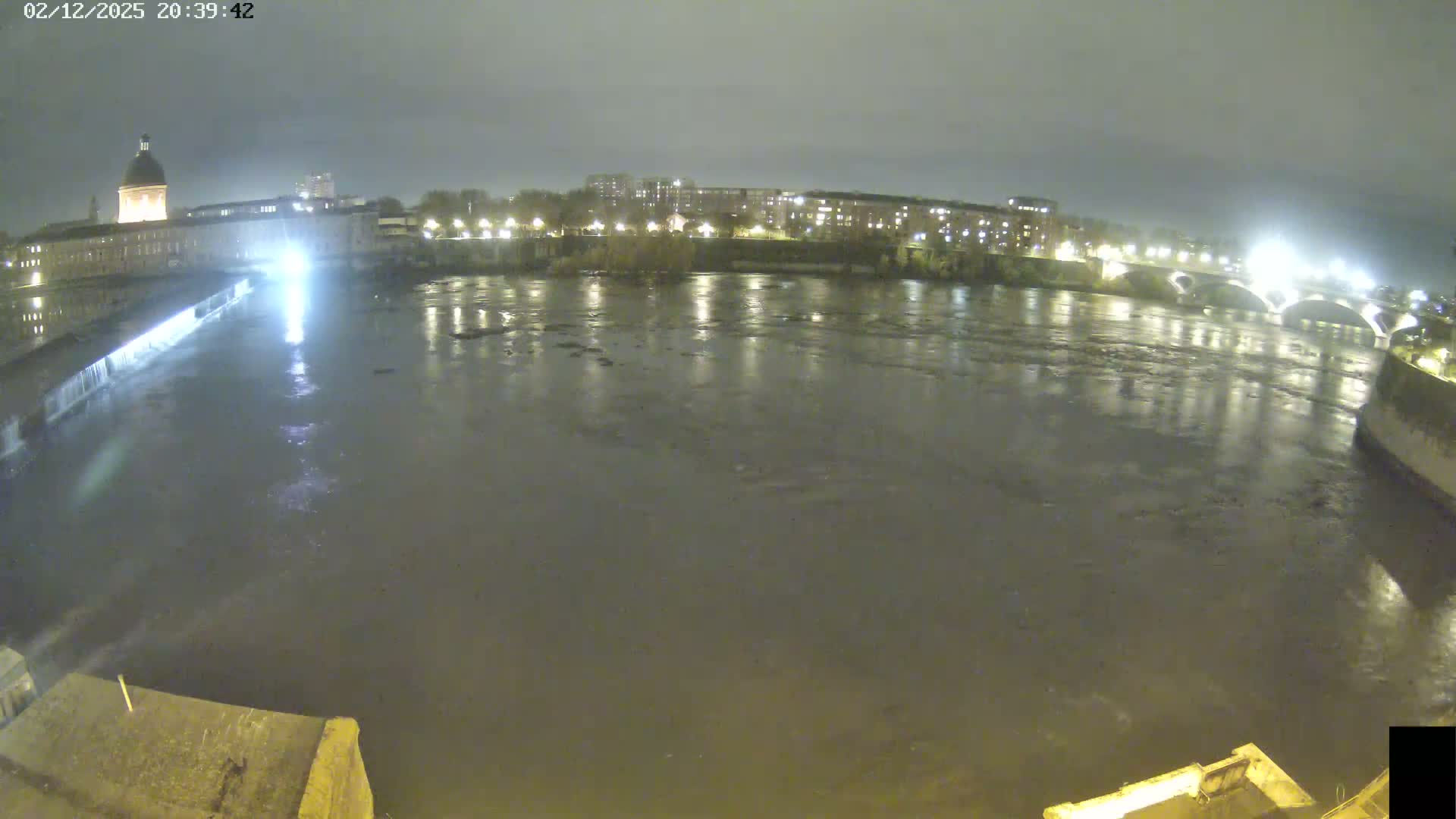 Toulouse City & Garonne River Live Cam - Toulouse, Haute-Garonne, Occitanie, France