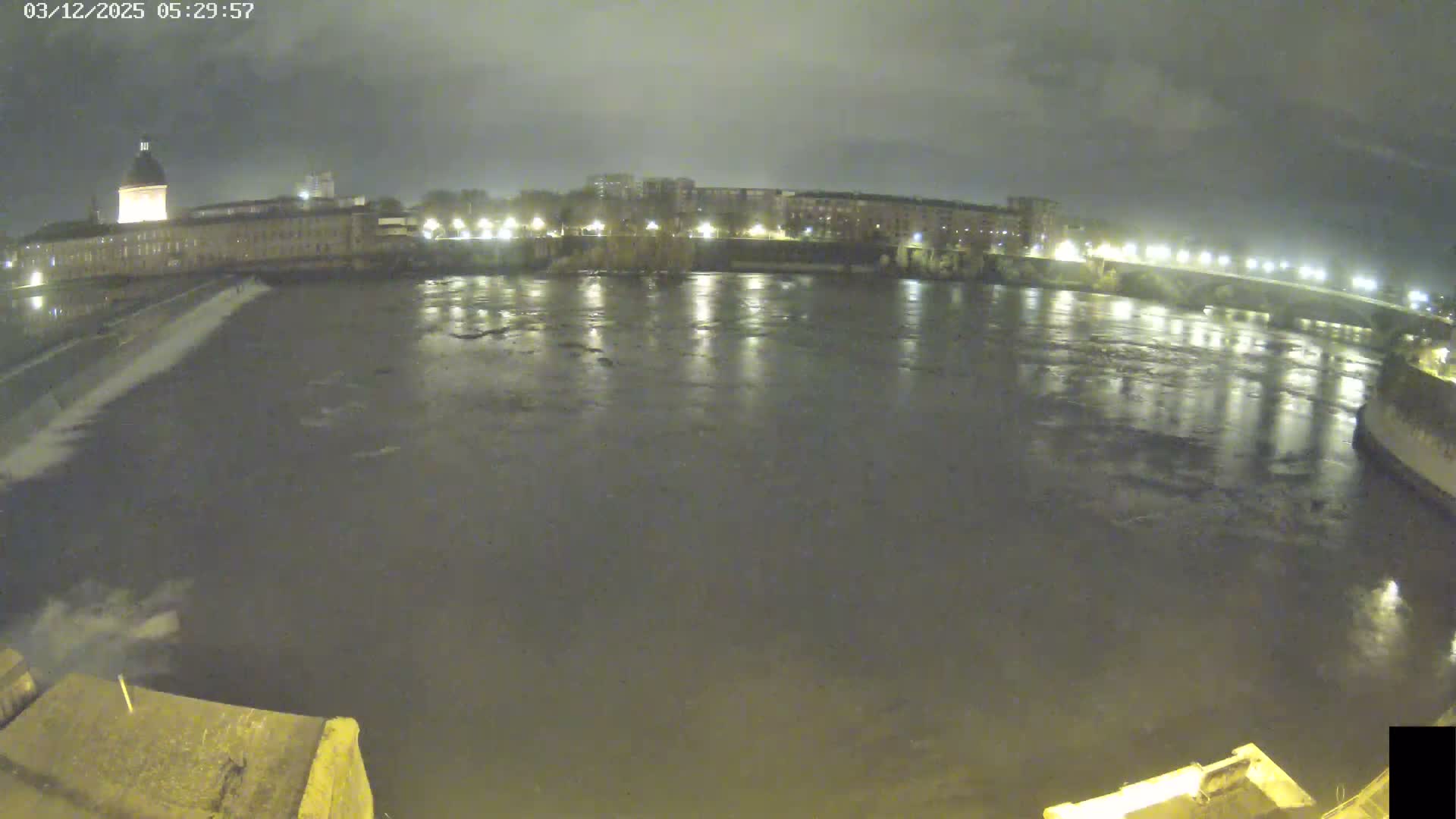 Toulouse City & Garonne River Live Cam - Toulouse, Haute-Garonne, Occitanie, France