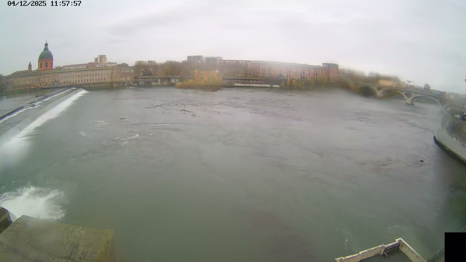 Toulouse City & Garonne River Live Cam - Toulouse, Haute-Garonne, Occitanie, France
