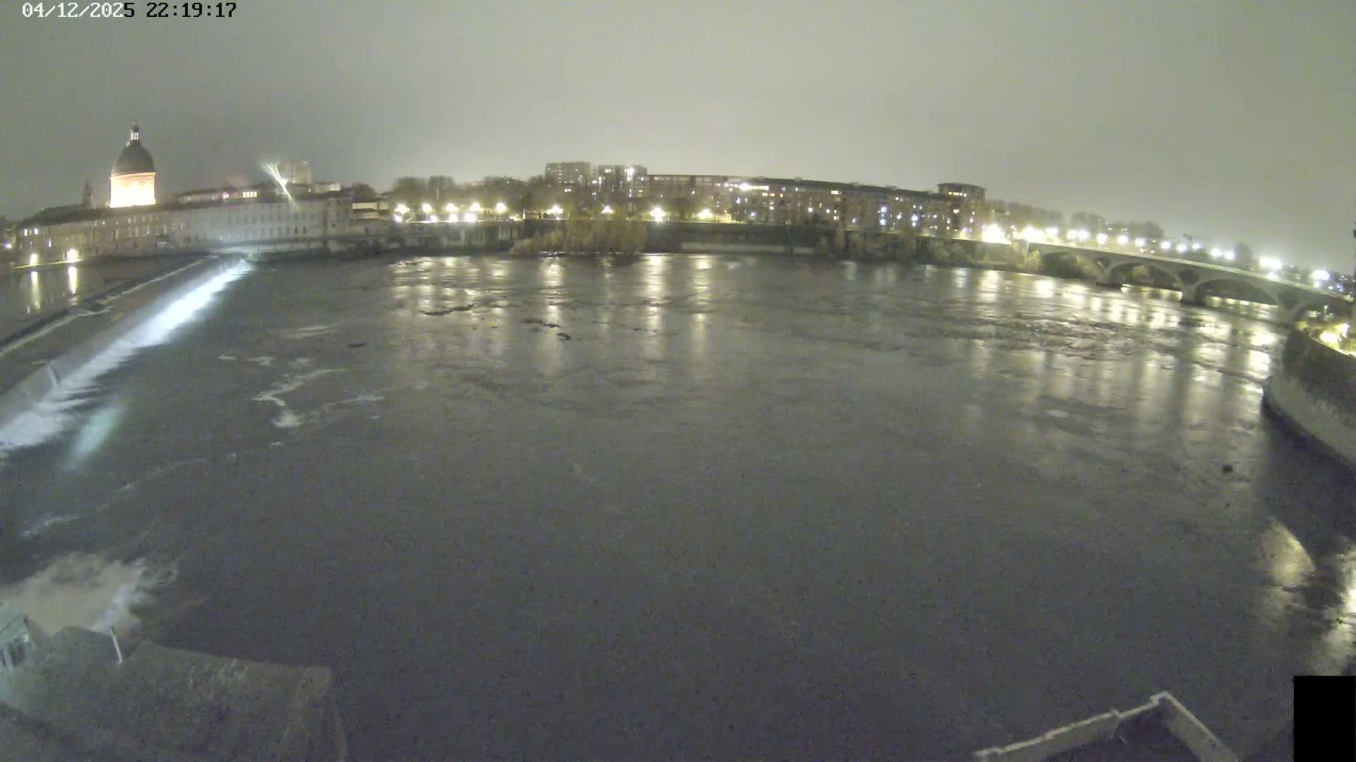 Toulouse City & Garonne River Live Cam - Toulouse, Haute-Garonne, Occitanie, France