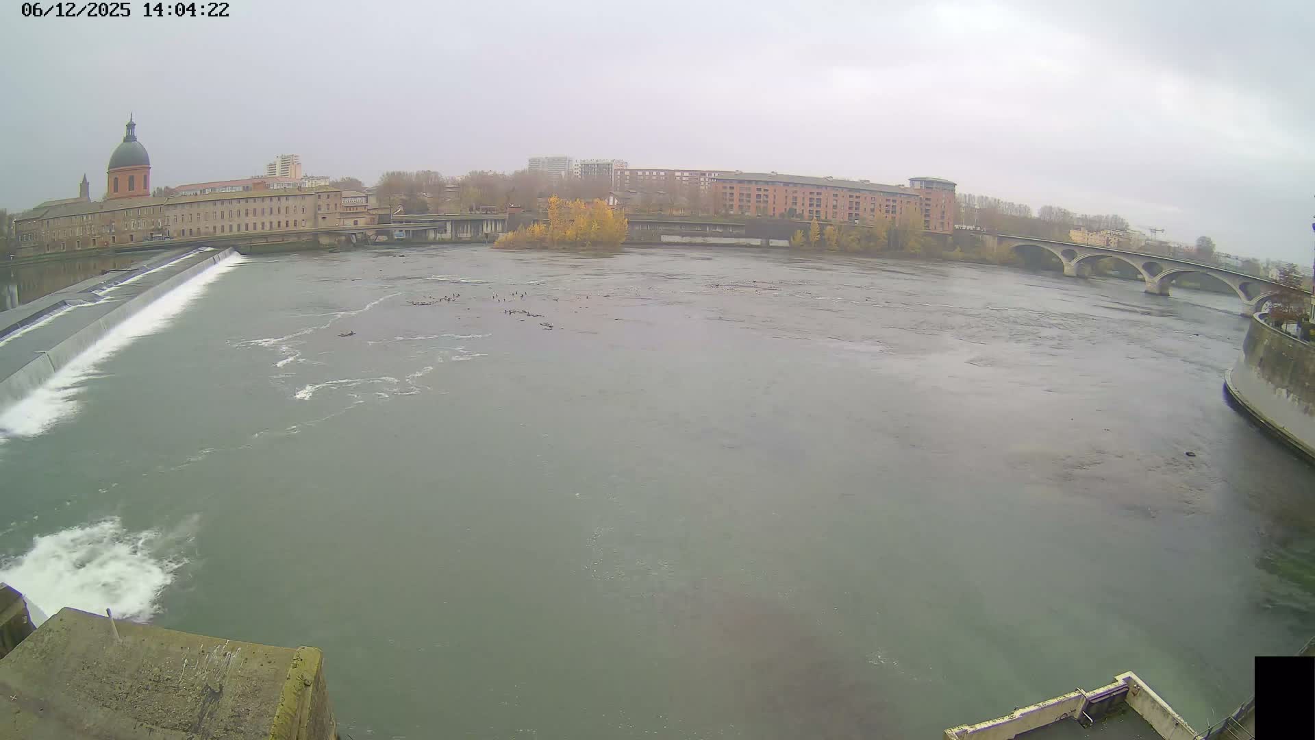 Toulouse City & Garonne River Live Cam - Toulouse, Haute-Garonne, Occitanie, France