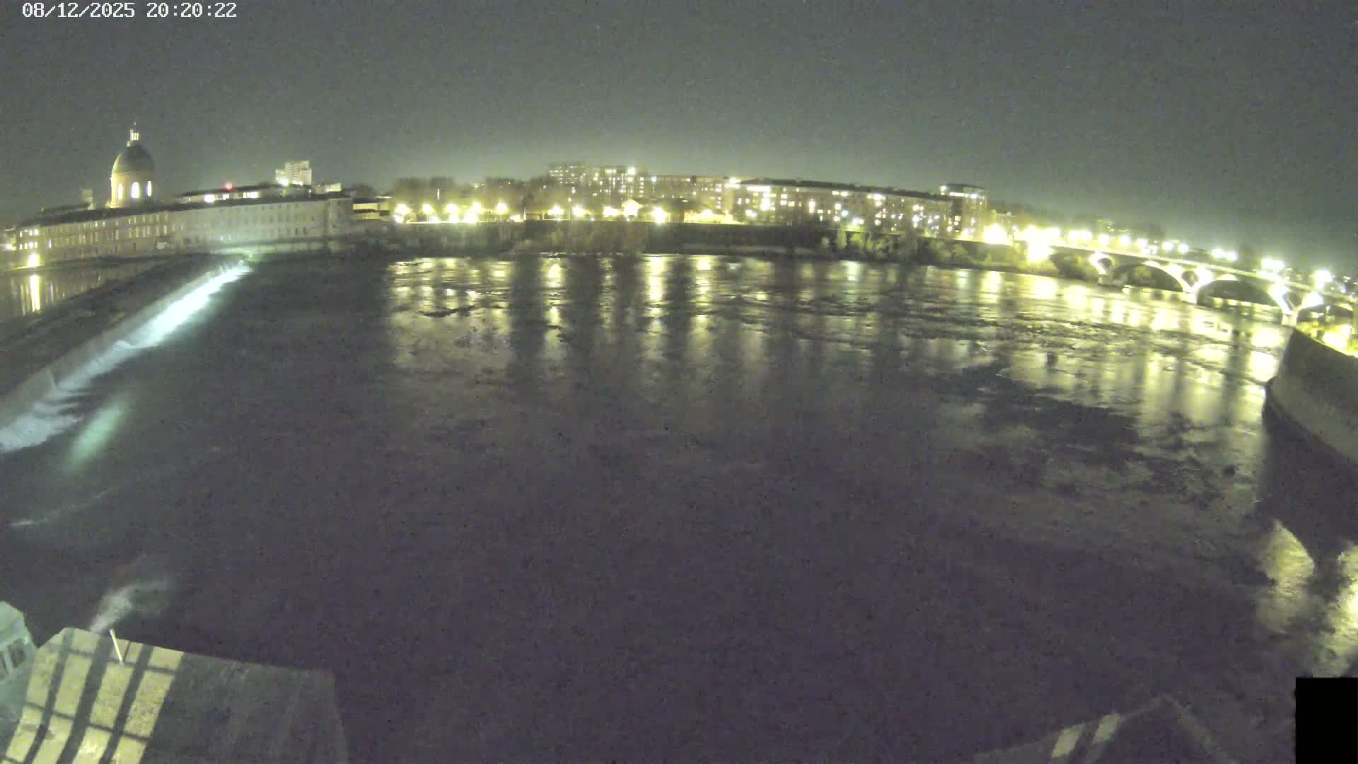 Toulouse City & Garonne River Live Cam - Toulouse, Haute-Garonne, Occitanie, France