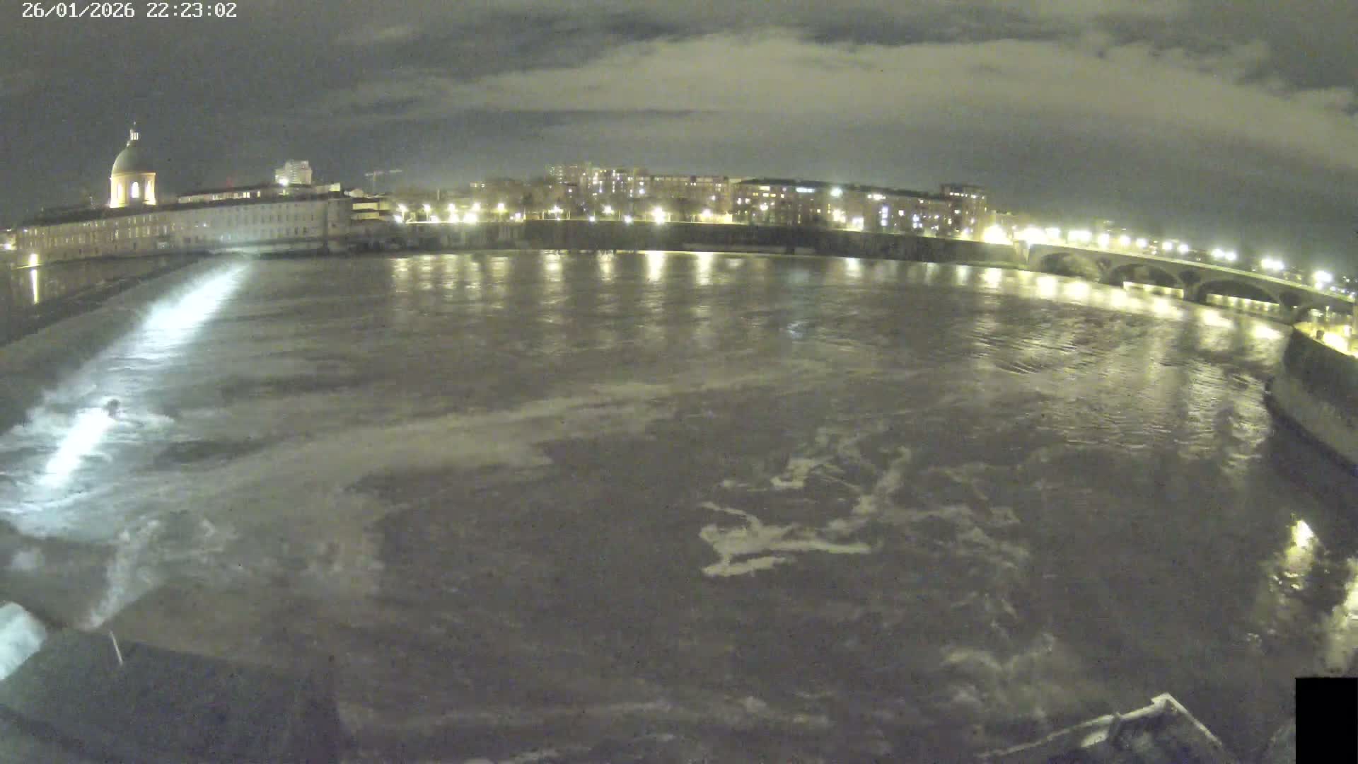 Toulouse City & Garonne River Live Cam - Toulouse, Haute-Garonne, Occitanie, France
