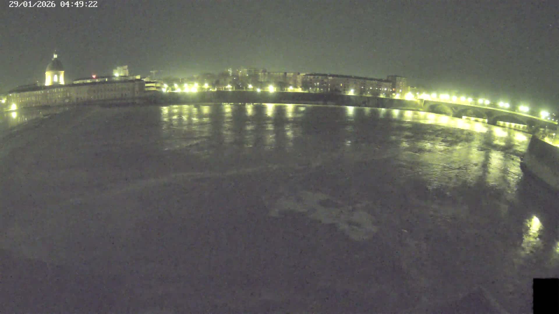 Toulouse City & Garonne River Live Cam - Toulouse, Haute-Garonne, Occitanie, France