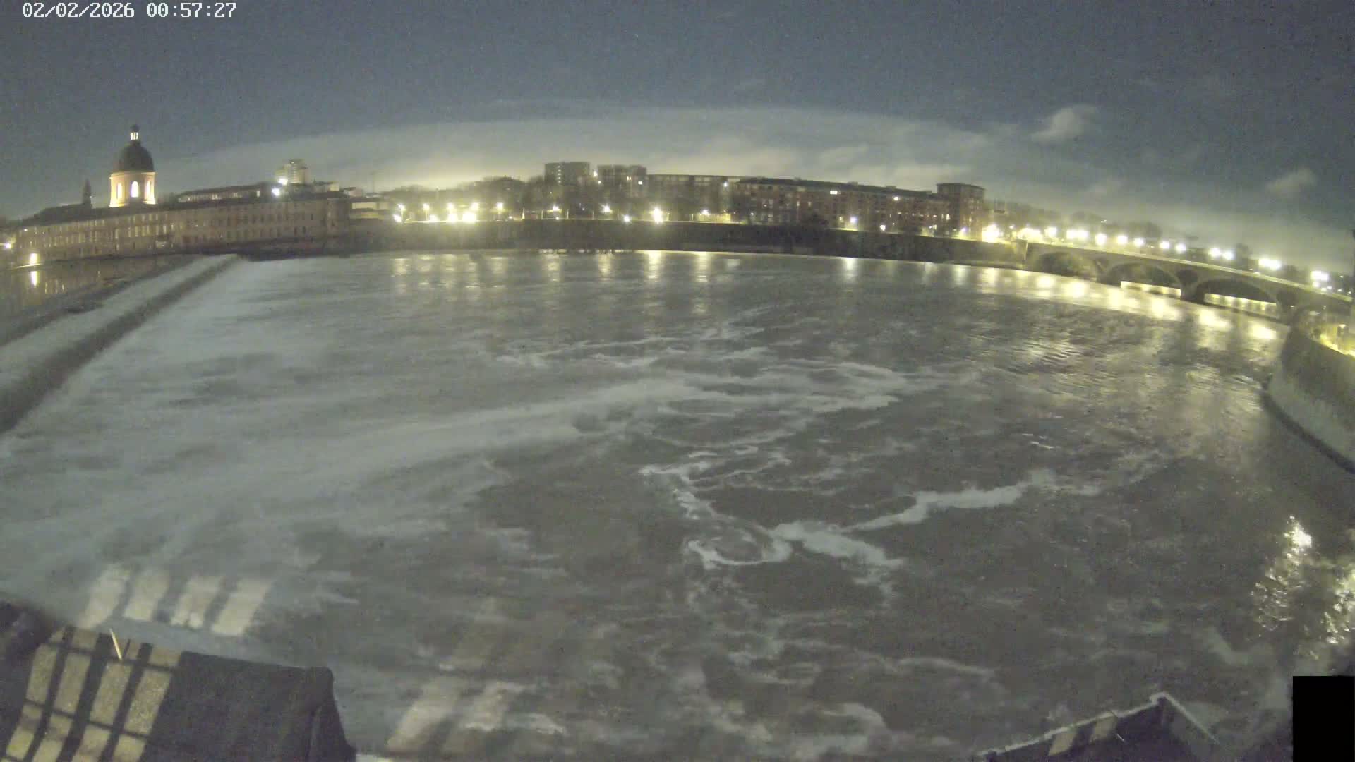 Toulouse City & Garonne River Live Cam - Toulouse, Haute-Garonne, Occitanie, France