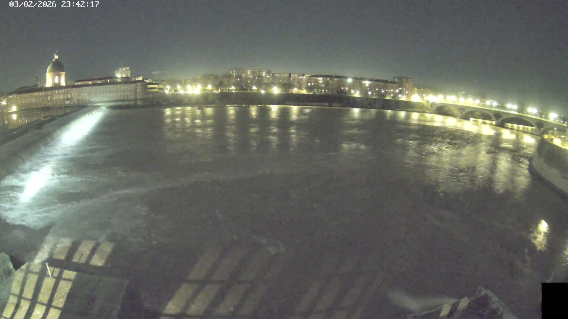 Toulouse City & Garonne River Live Cam - Toulouse, Haute-Garonne, Occitanie, France