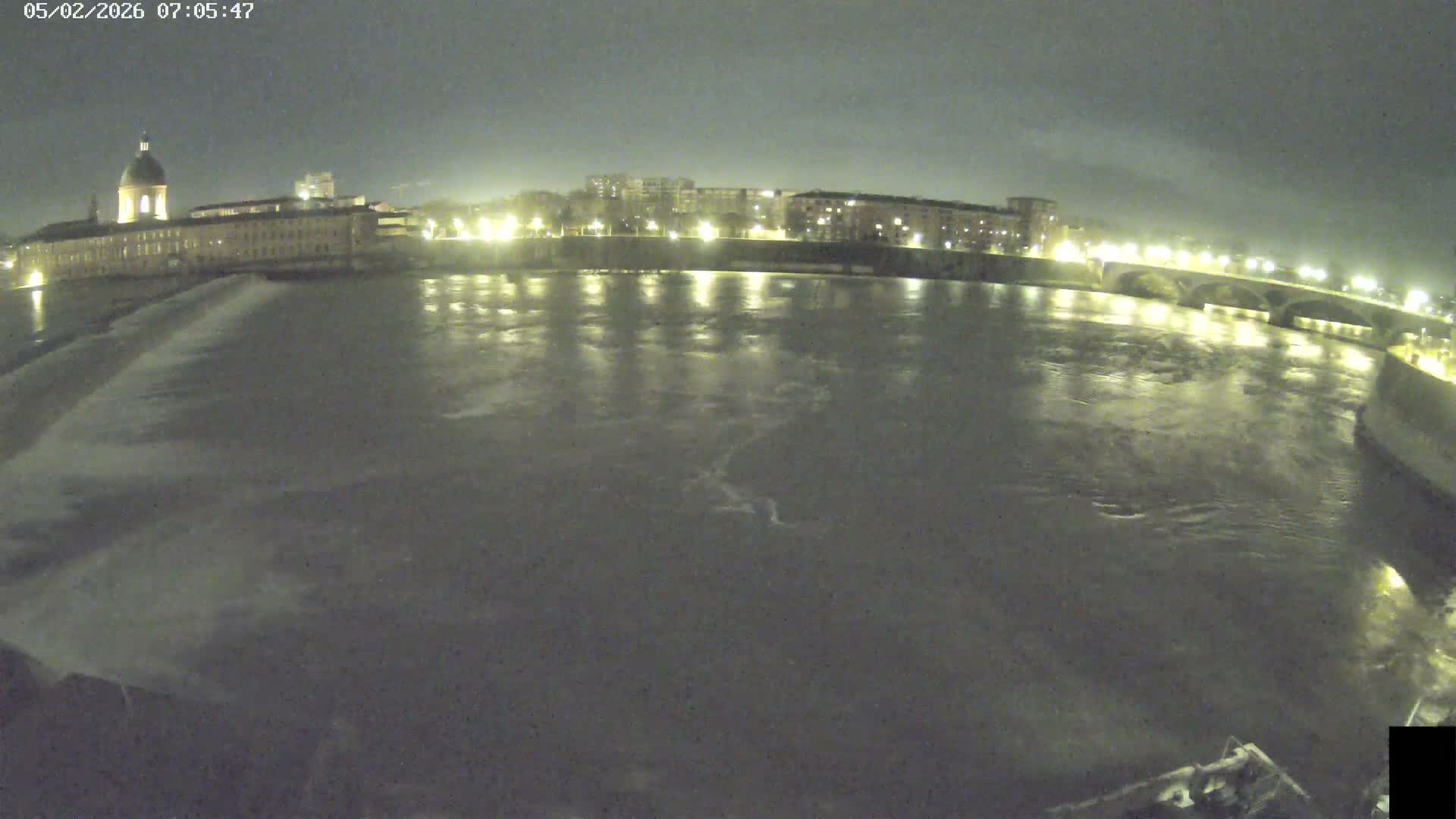 Toulouse City & Garonne River Live Cam - Toulouse, Haute-Garonne, Occitanie, France