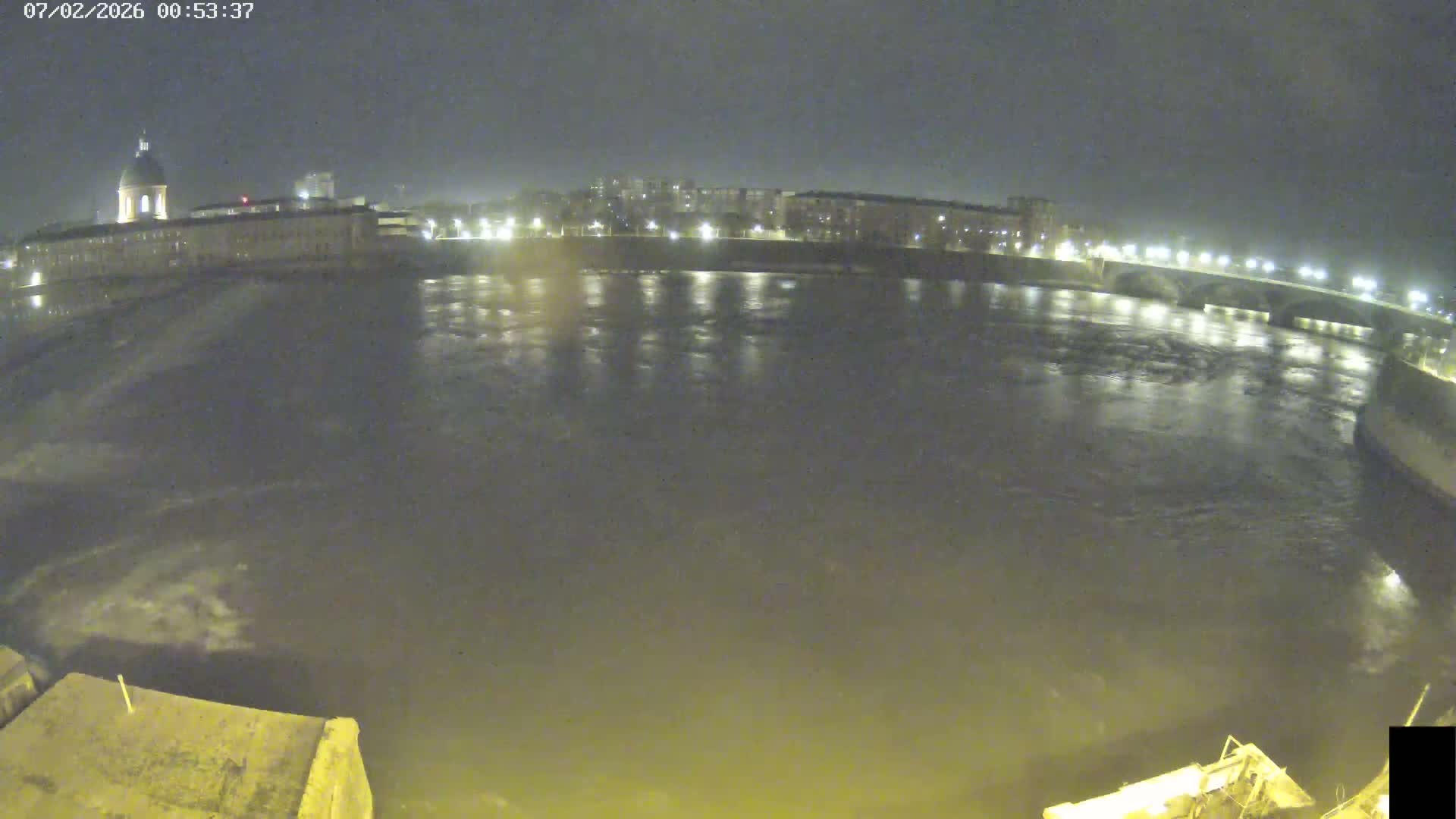 Toulouse City & Garonne River Live Cam - Toulouse, Haute-Garonne, Occitanie, France