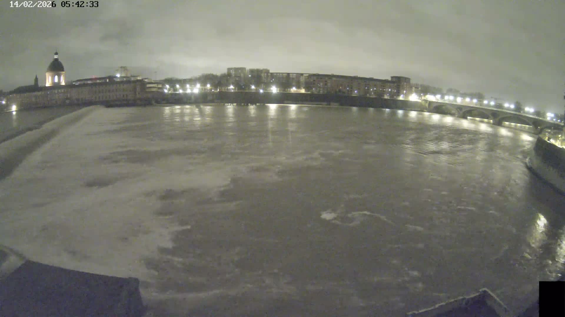 Toulouse City & Garonne River Live Cam - Toulouse, Haute-Garonne, Occitanie, France