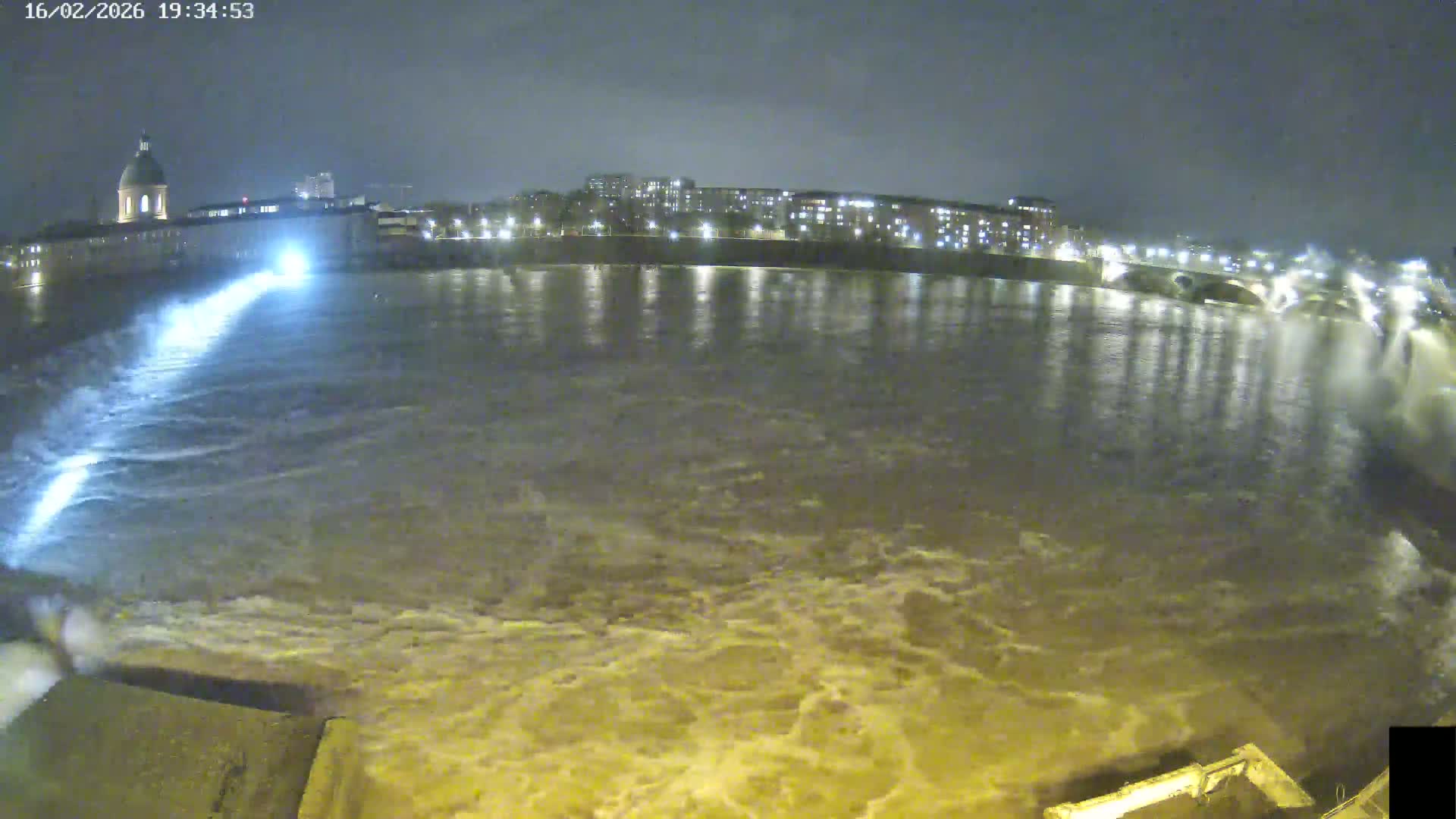 Toulouse City & Garonne River Live Cam - Toulouse, Haute-Garonne, Occitanie, France