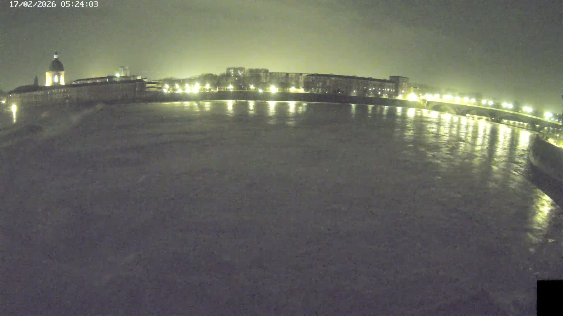 Toulouse City & Garonne River Live Cam - Toulouse, Haute-Garonne, Occitanie, France