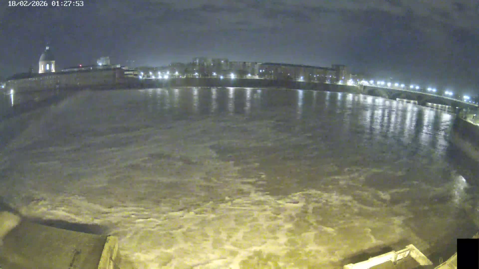 Toulouse City & Garonne River Live Cam - Toulouse, Haute-Garonne, Occitanie, France