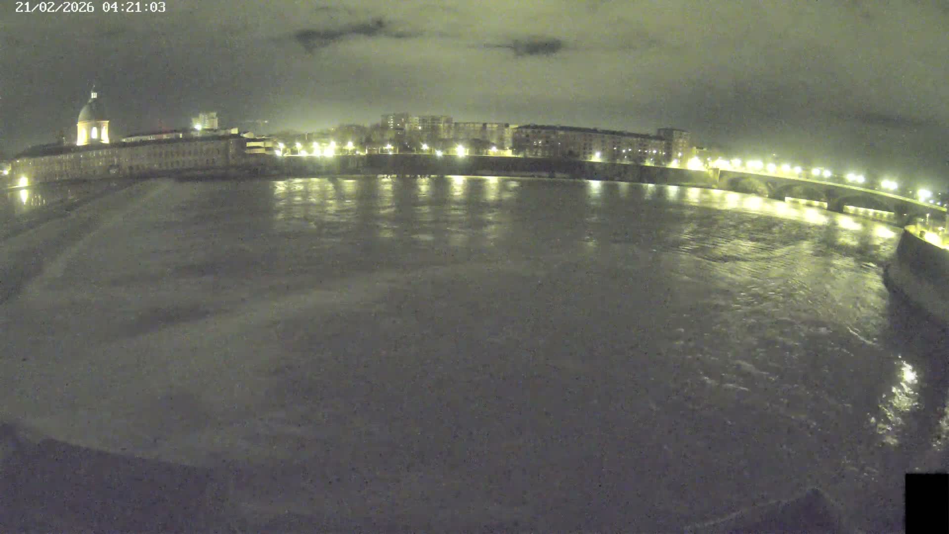 Toulouse City & Garonne River Live Cam - Toulouse, Haute-Garonne, Occitanie, France
