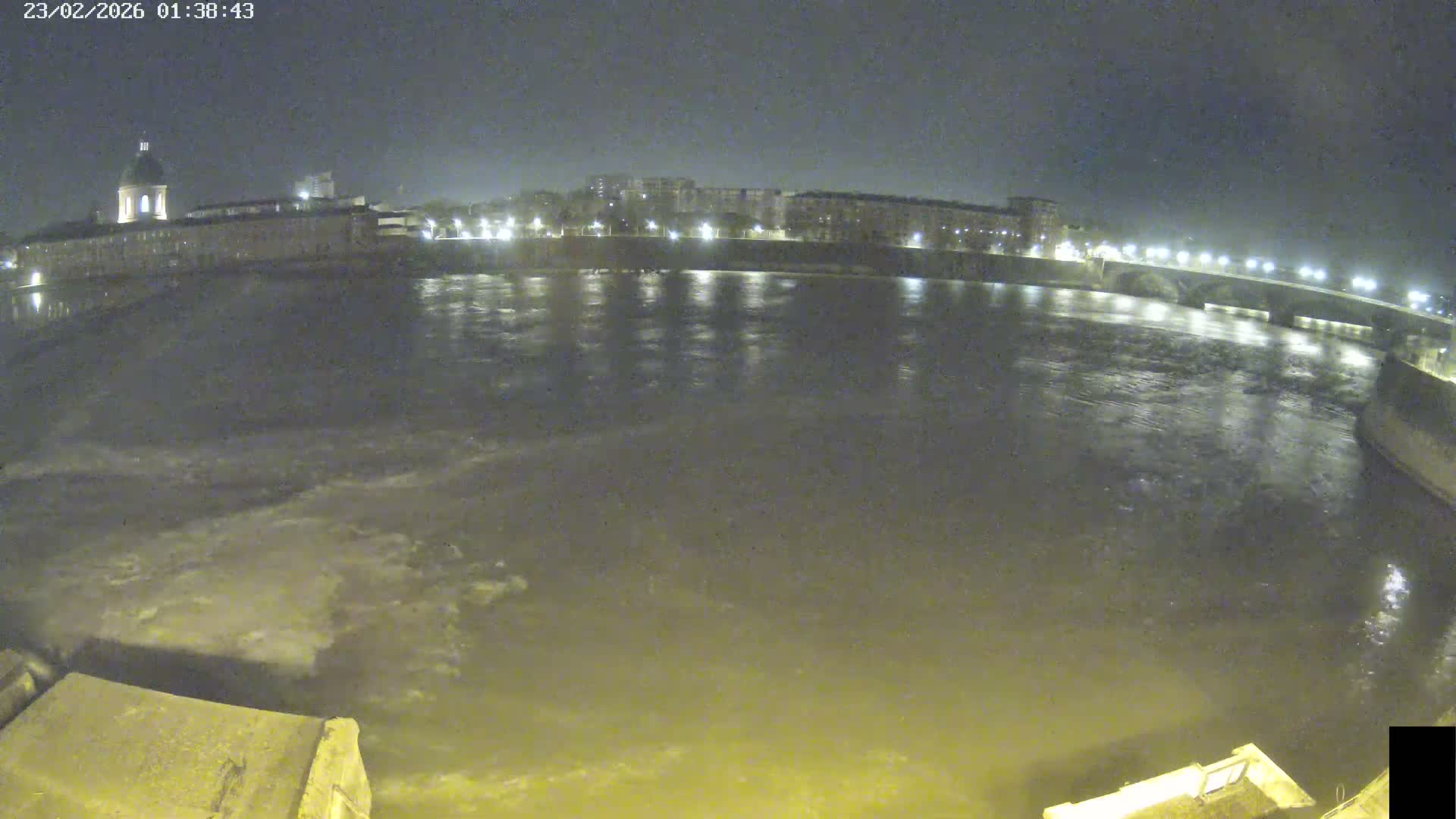 Toulouse City & Garonne River Live Cam - Toulouse, Haute-Garonne, Occitanie, France