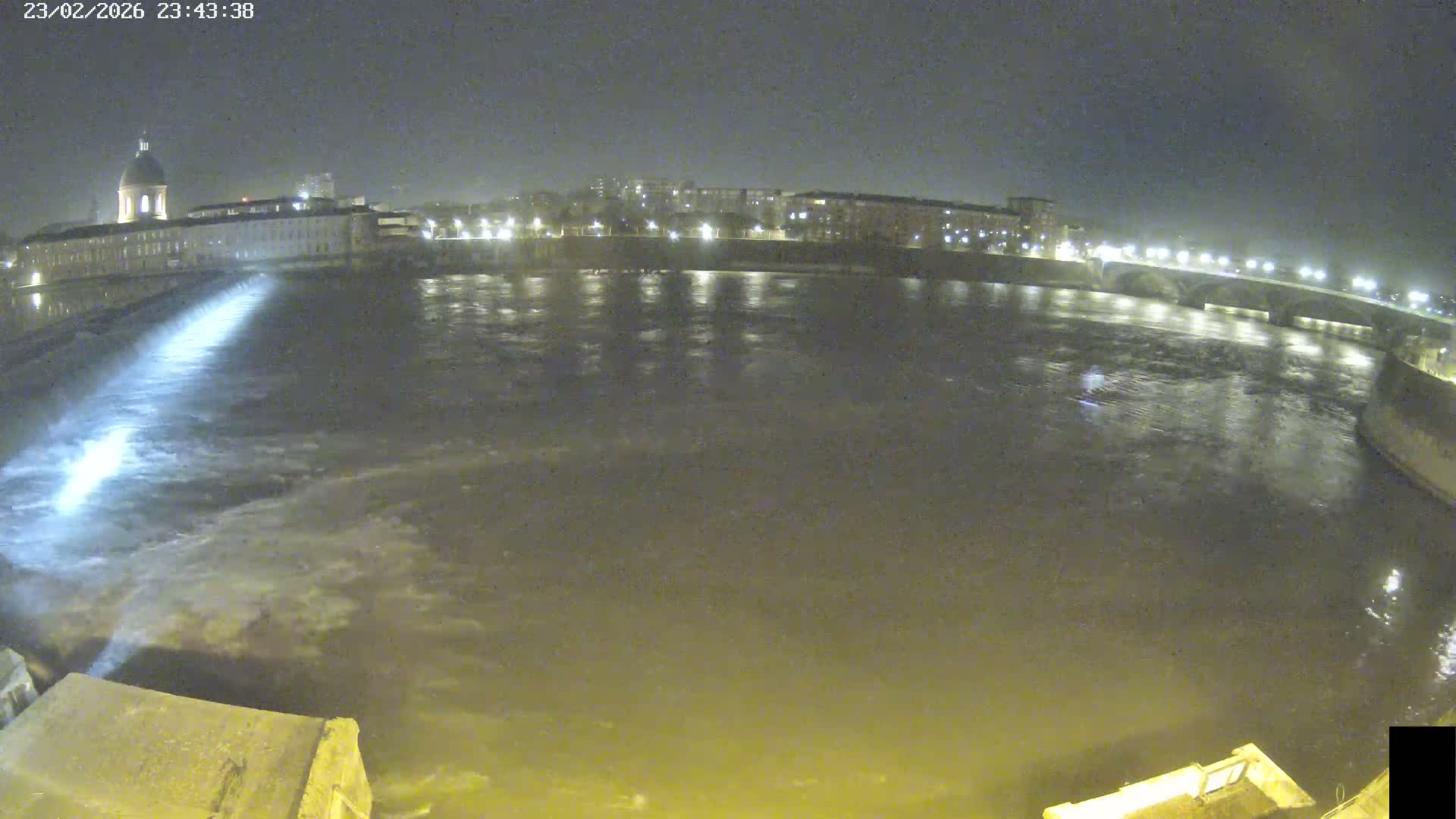Toulouse City & Garonne River Live Cam - Toulouse, Haute-Garonne, Occitanie, France