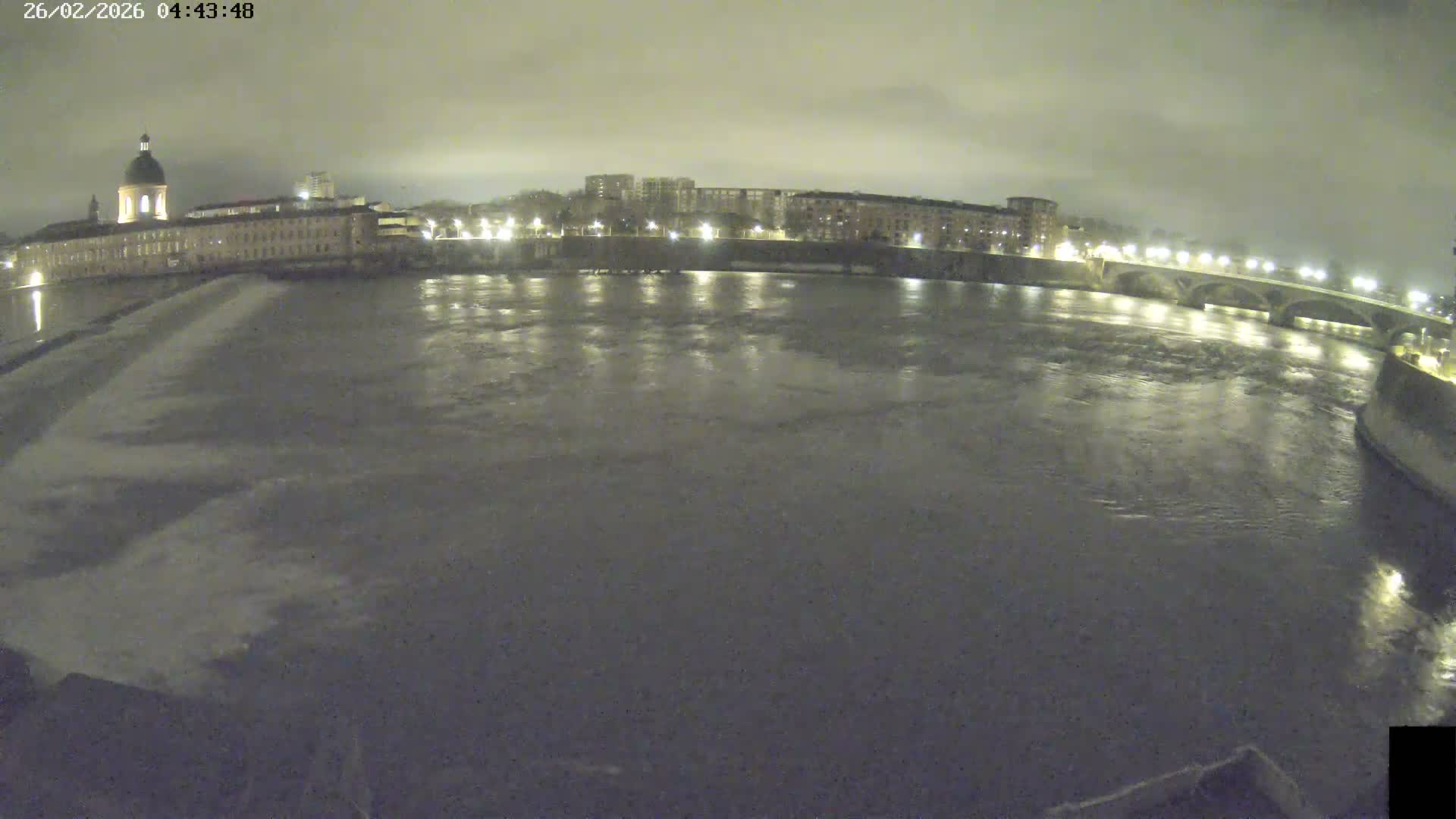 Toulouse City & Garonne River Live Cam - Toulouse, Haute-Garonne, Occitanie, France