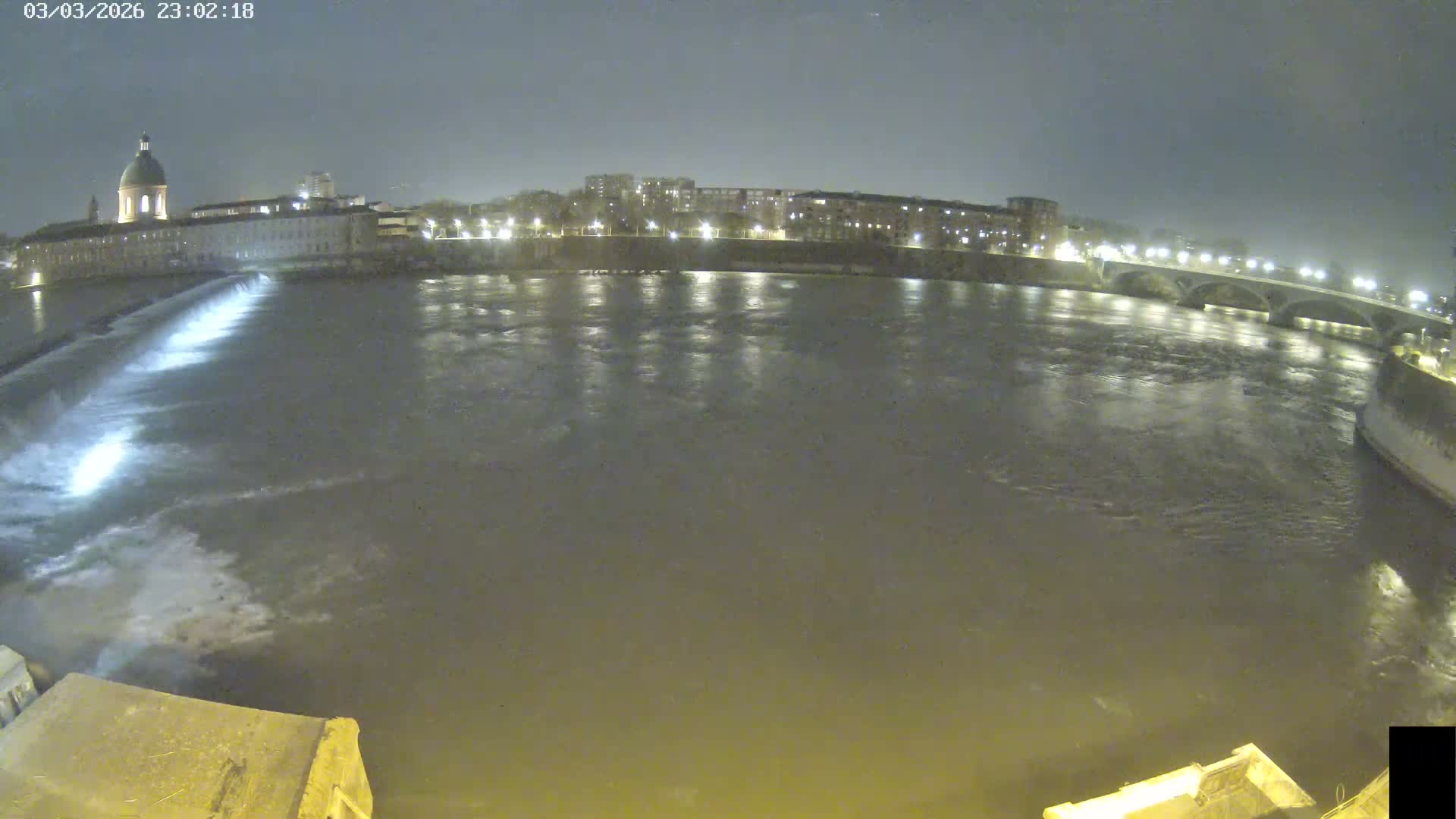 Toulouse City & Garonne River Live Cam - Toulouse, Haute-Garonne, Occitanie, France