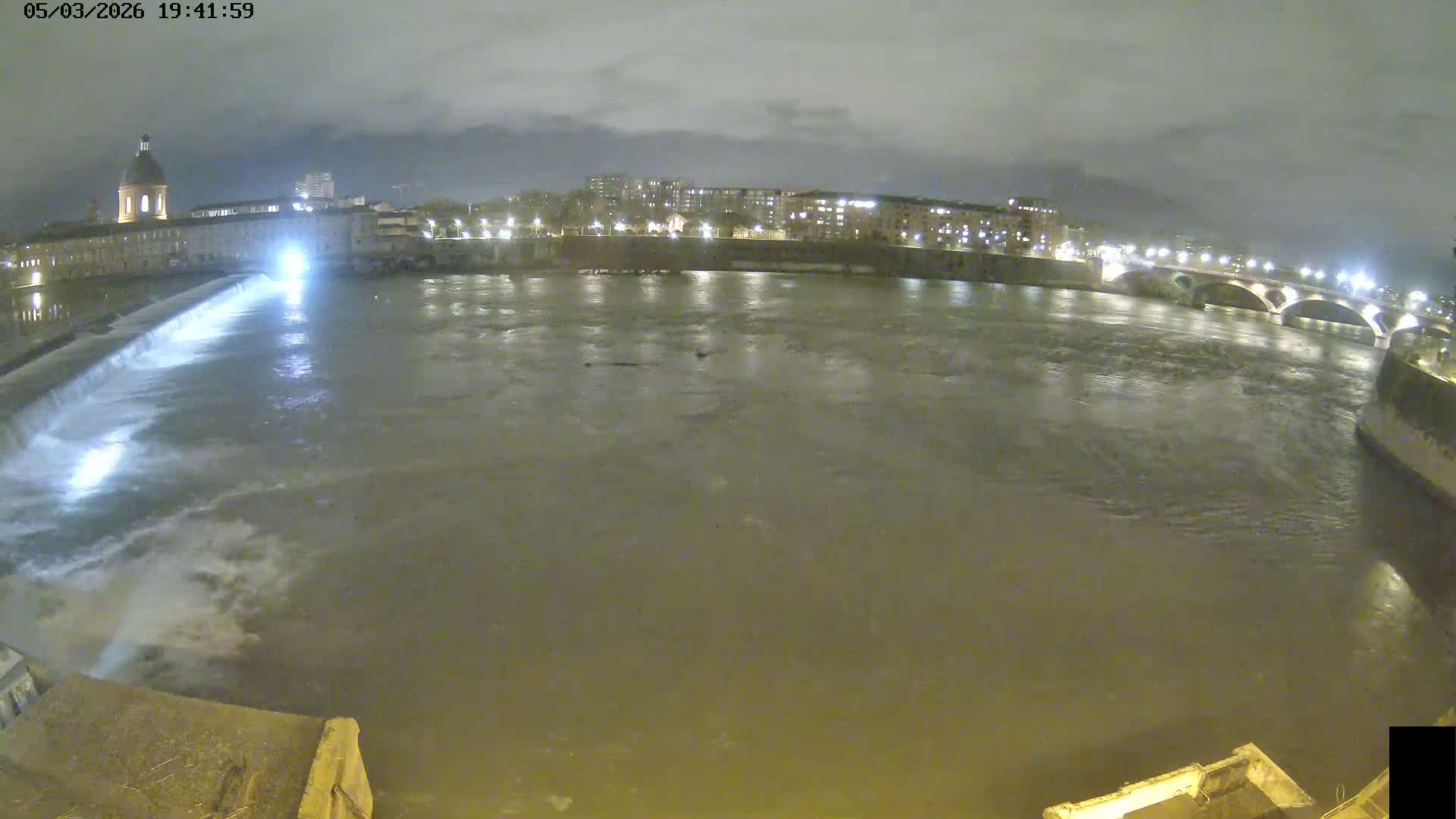 Toulouse City & Garonne River Live Cam - Toulouse, Haute-Garonne, Occitanie, France