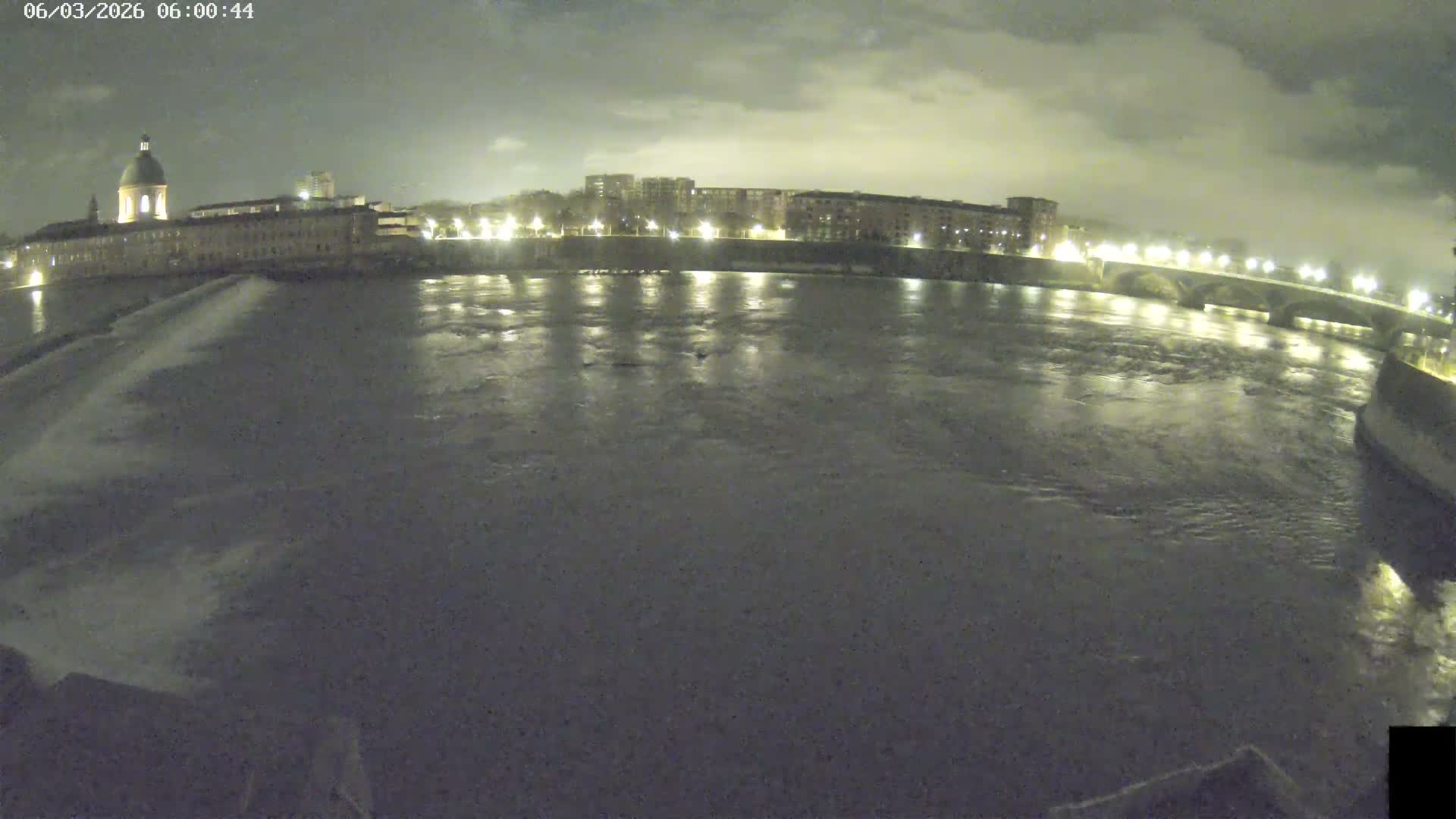 Toulouse City & Garonne River Live Cam - Toulouse, Haute-Garonne, Occitanie, France