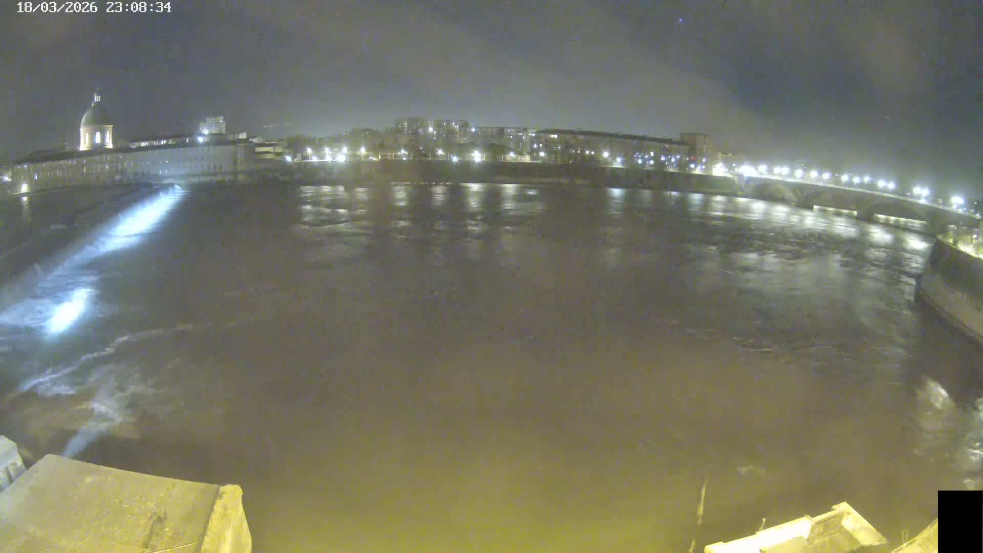 Toulouse City & Garonne River Live Cam - Toulouse, Haute-Garonne, Occitanie, France