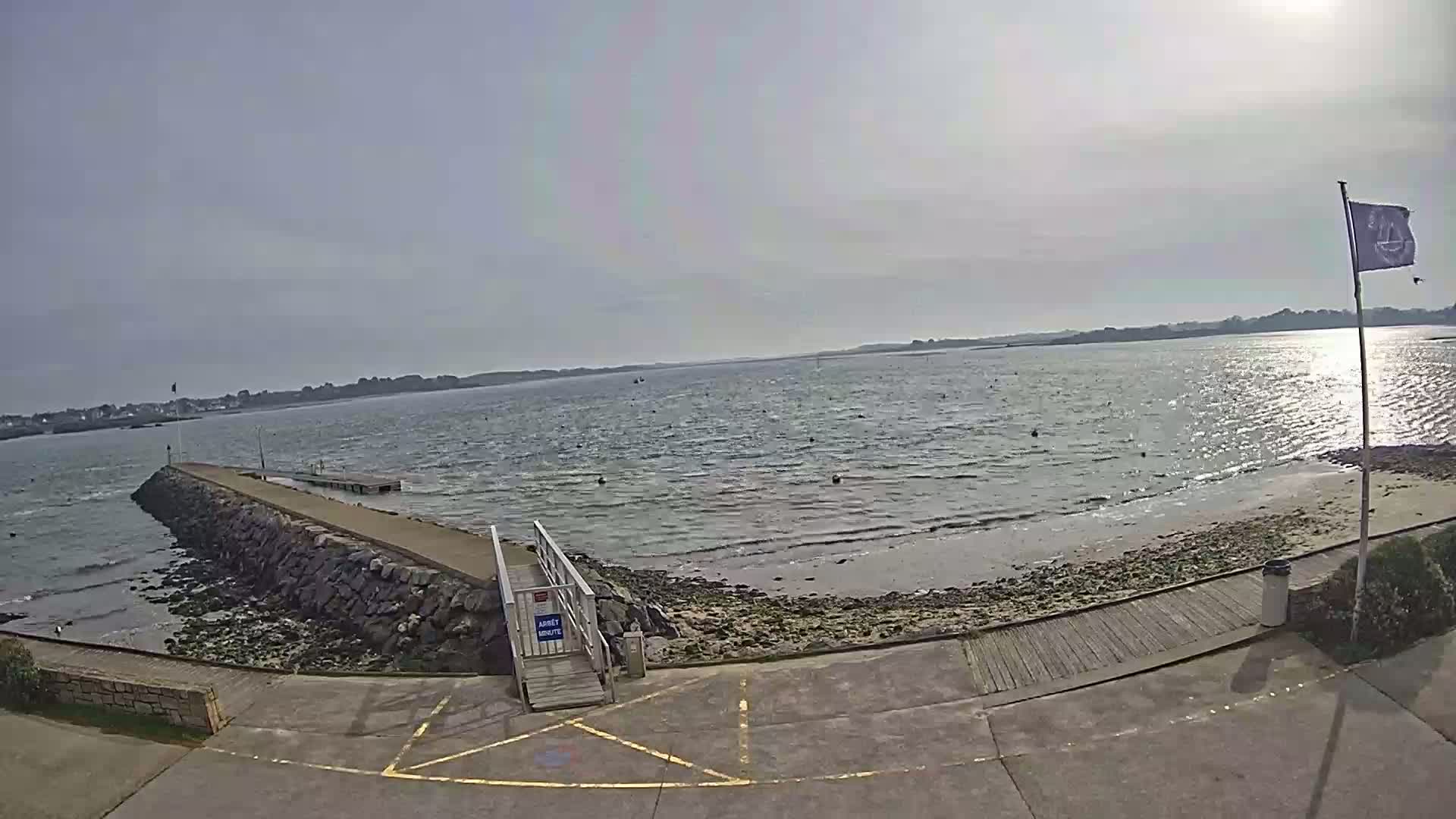 Mesquer, Merquel Coast Live Cam - Saint-Nazaire, Loire-Atlantique, Pays de la Loire, France