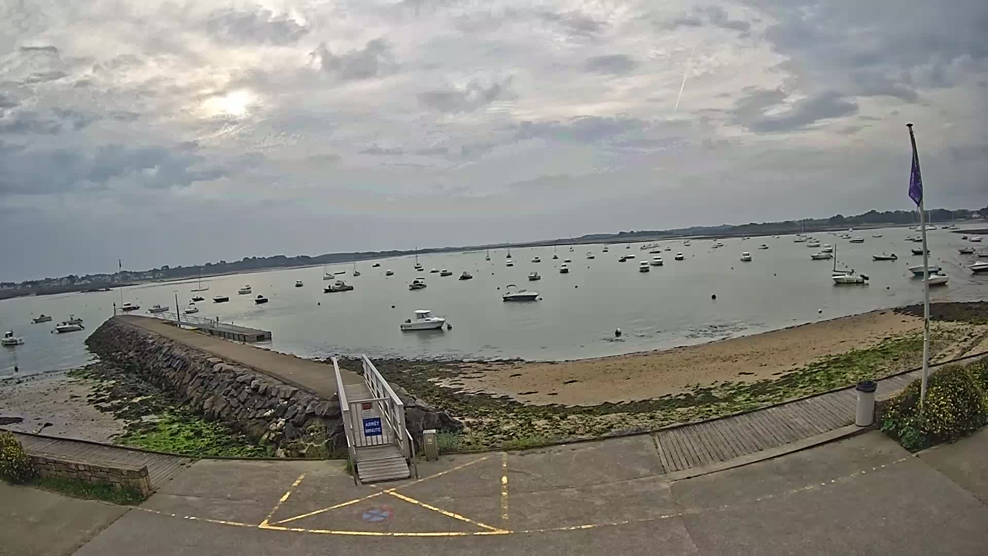 Mesquer, Merquel Coast Live Cam - Saint-Nazaire, Loire-Atlantique, Pays de la Loire, France