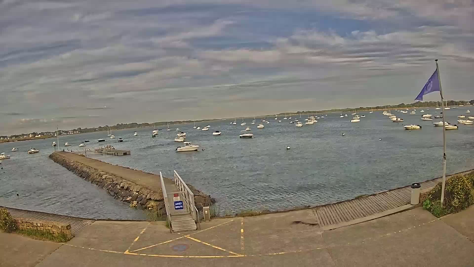 Mesquer, Merquel Coast Live Cam - Saint-Nazaire, Loire-Atlantique, Pays de la Loire, France