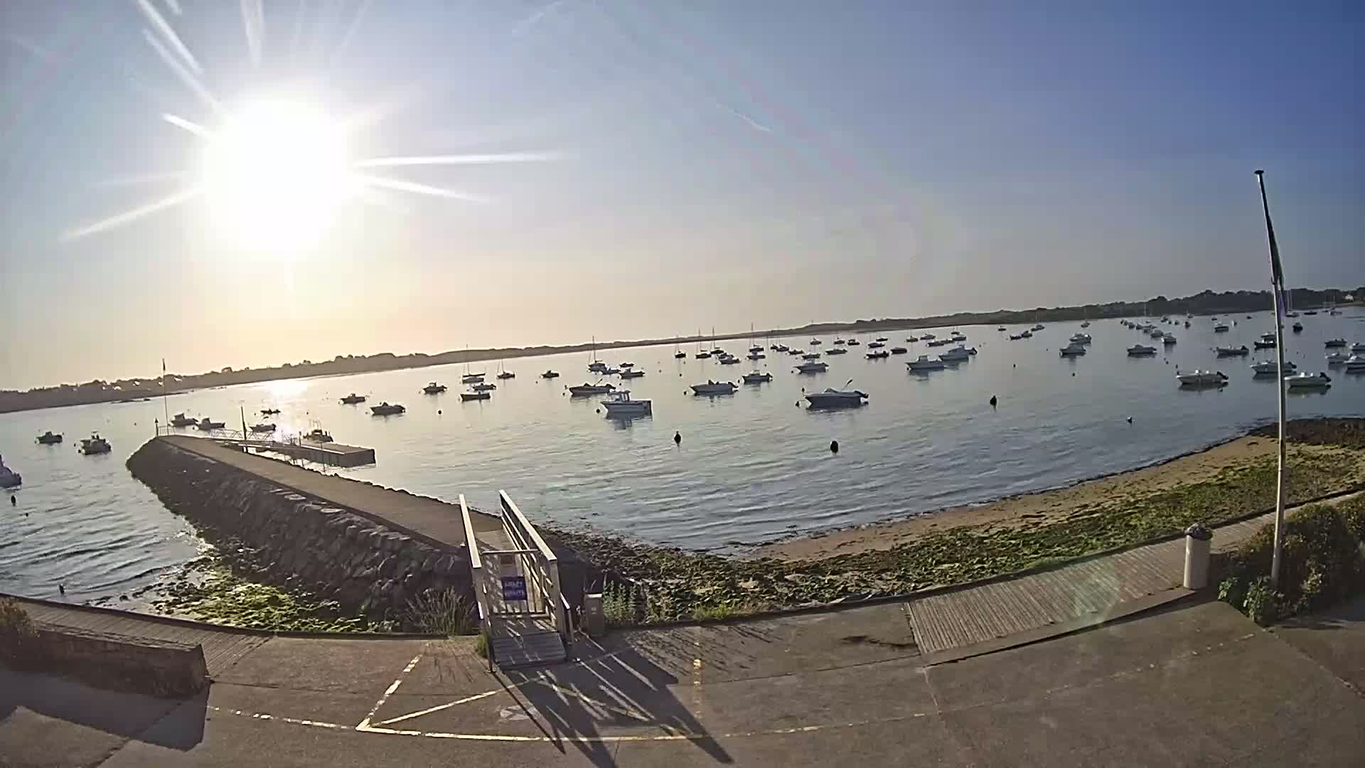 Mesquer, Merquel Coast Live Cam - Saint-Nazaire, Loire-Atlantique, Pays de la Loire, France