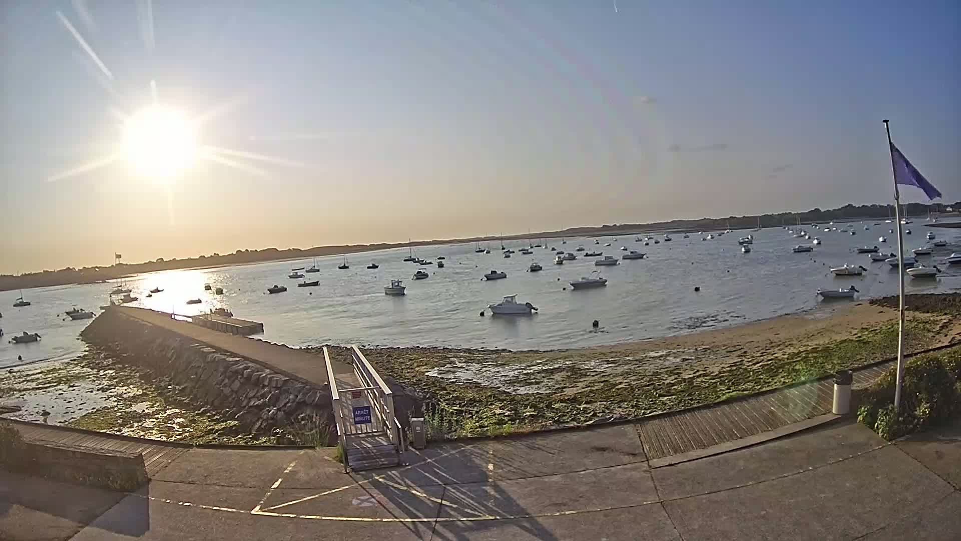 Mesquer, Merquel Coast Live Cam - Saint-Nazaire, Loire-Atlantique, Pays de la Loire, France