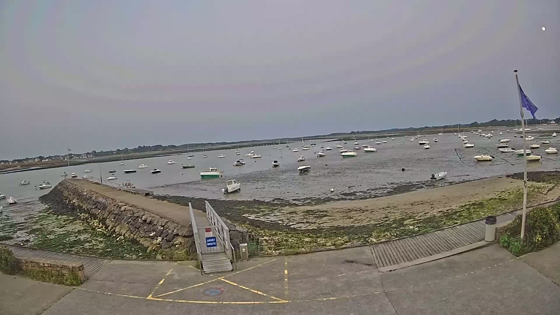 Mesquer, Merquel Coast Live Cam - Saint-Nazaire, Loire-Atlantique, Pays de la Loire, France