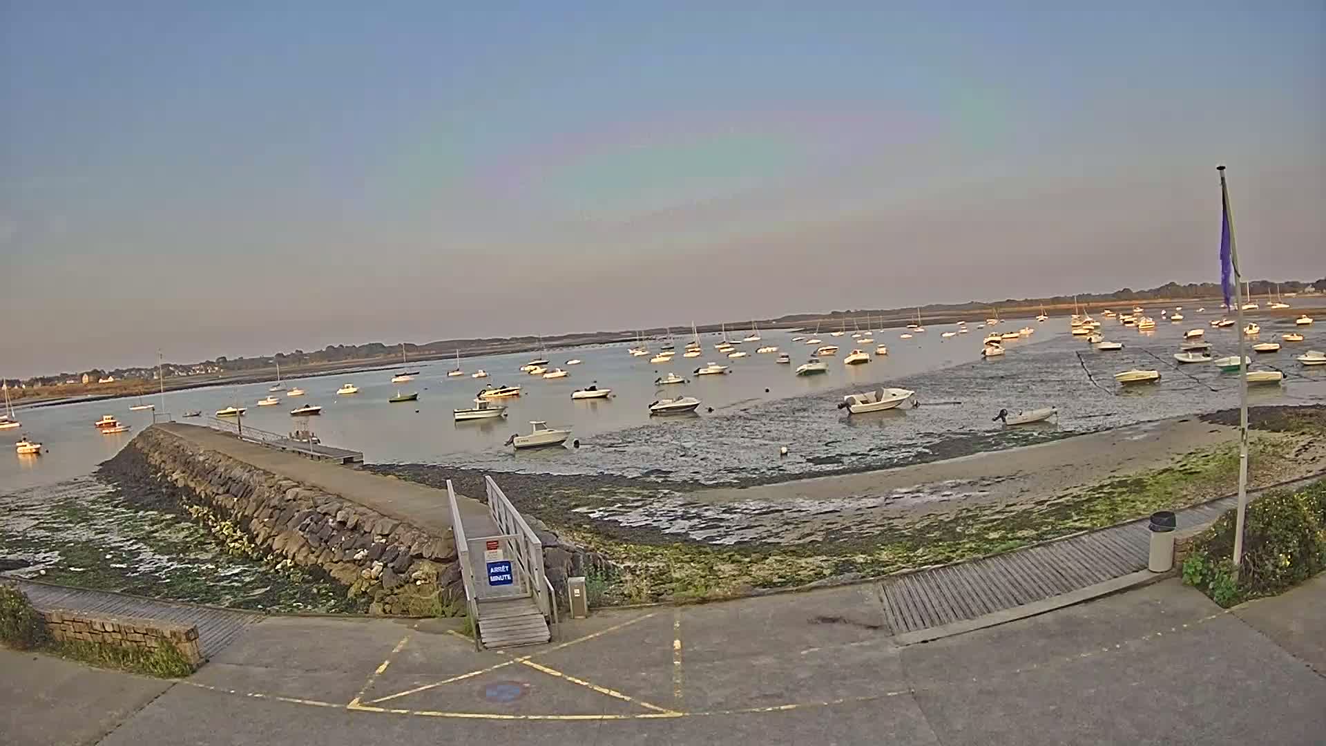 Mesquer, Merquel Coast Live Cam - Saint-Nazaire, Loire-Atlantique, Pays de la Loire, France