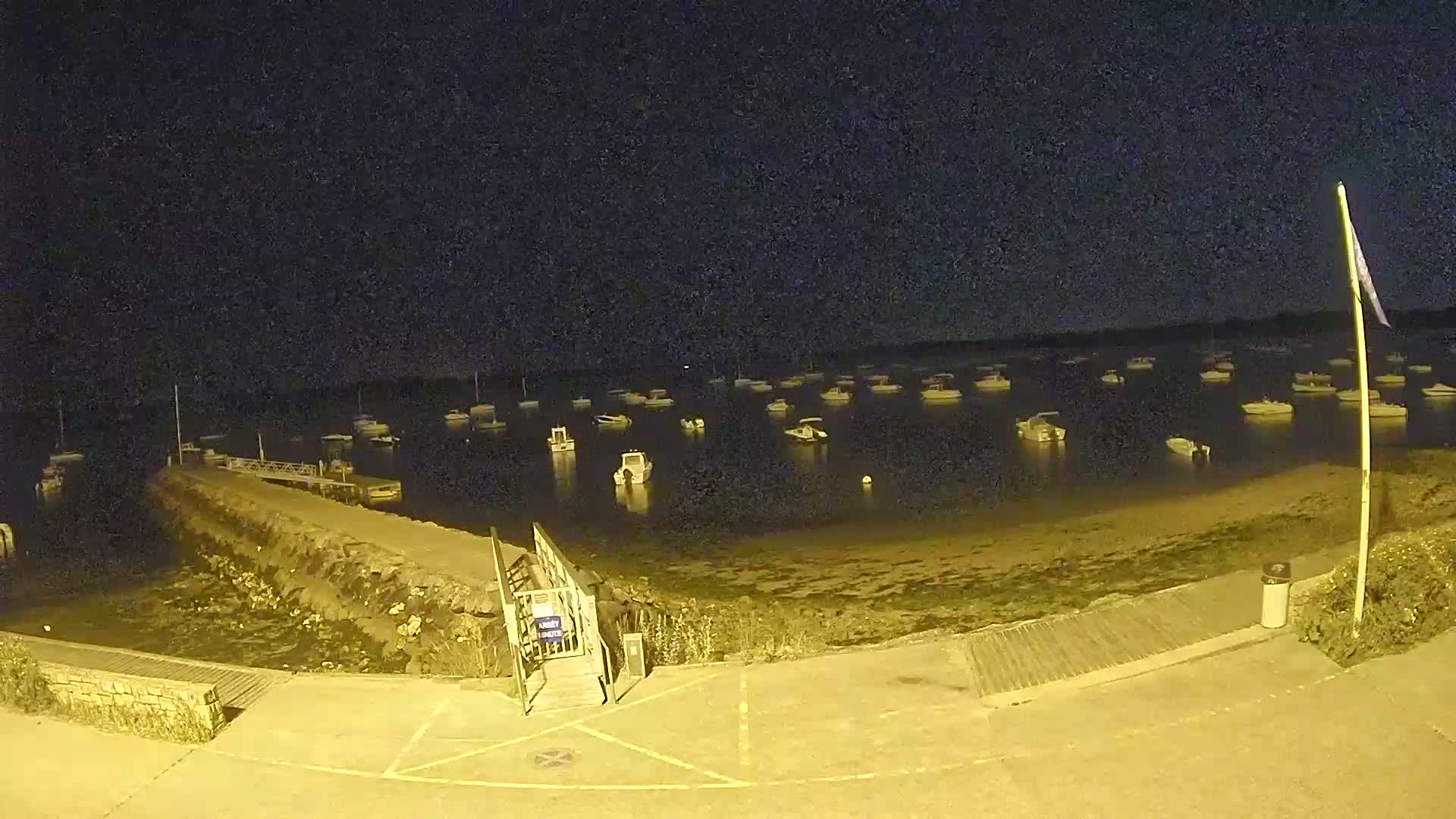 Mesquer, Merquel Coast Live Cam - Saint-Nazaire, Loire-Atlantique, Pays de la Loire, France