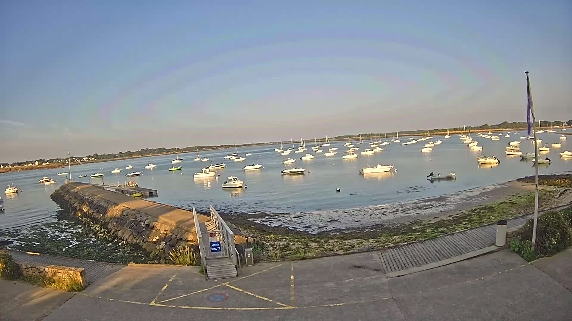 Mesquer, Merquel Coast Live Cam - Saint-Nazaire, Loire-Atlantique, Pays de la Loire, France