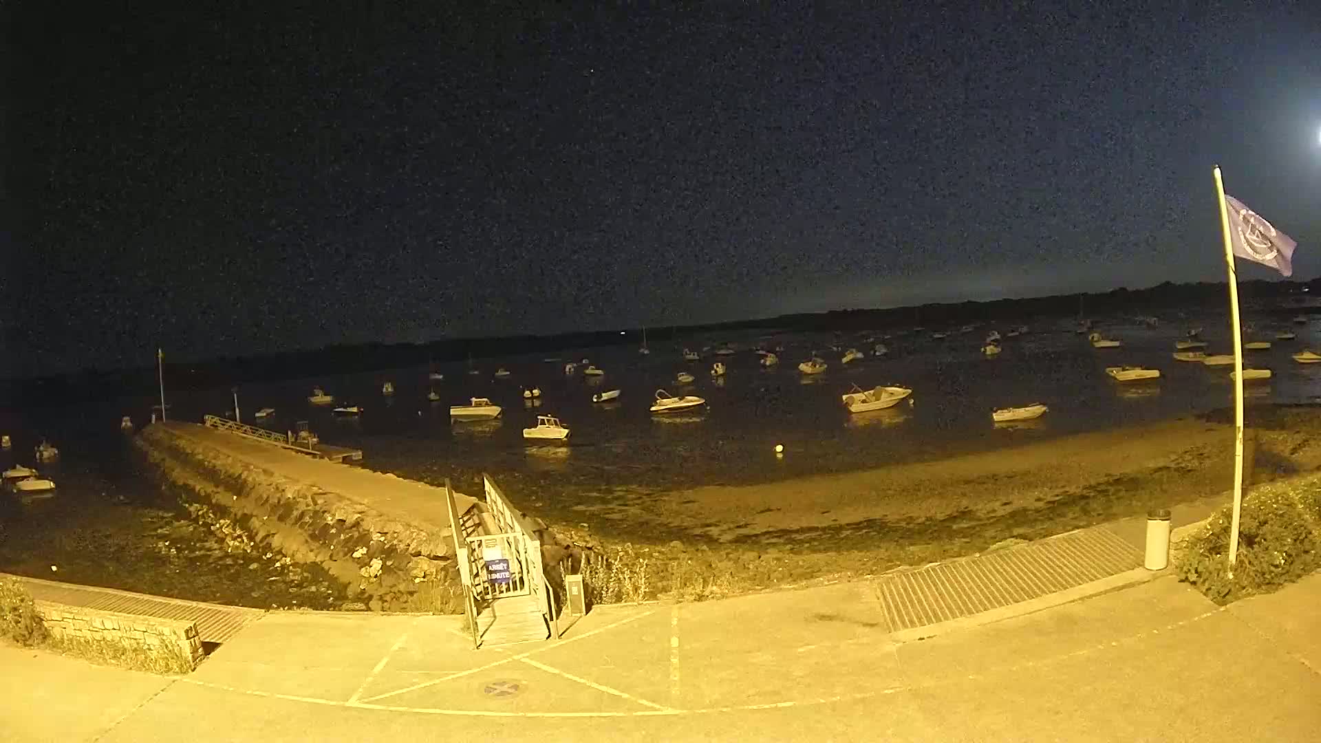 Mesquer, Merquel Coast Live Cam - Saint-Nazaire, Loire-Atlantique, Pays de la Loire, France