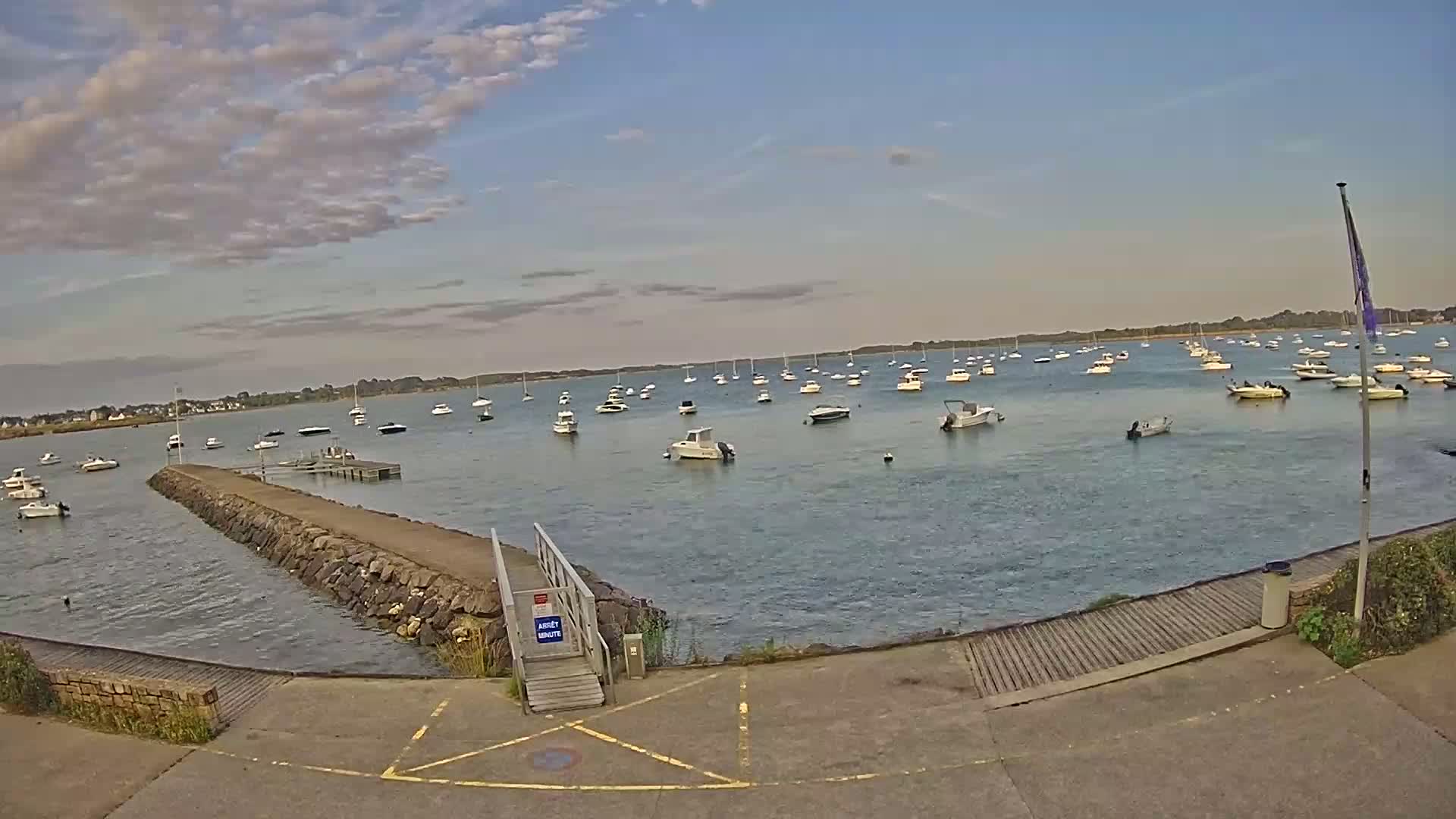 Mesquer, Merquel Coast Live Cam - Saint-Nazaire, Loire-Atlantique, Pays de la Loire, France