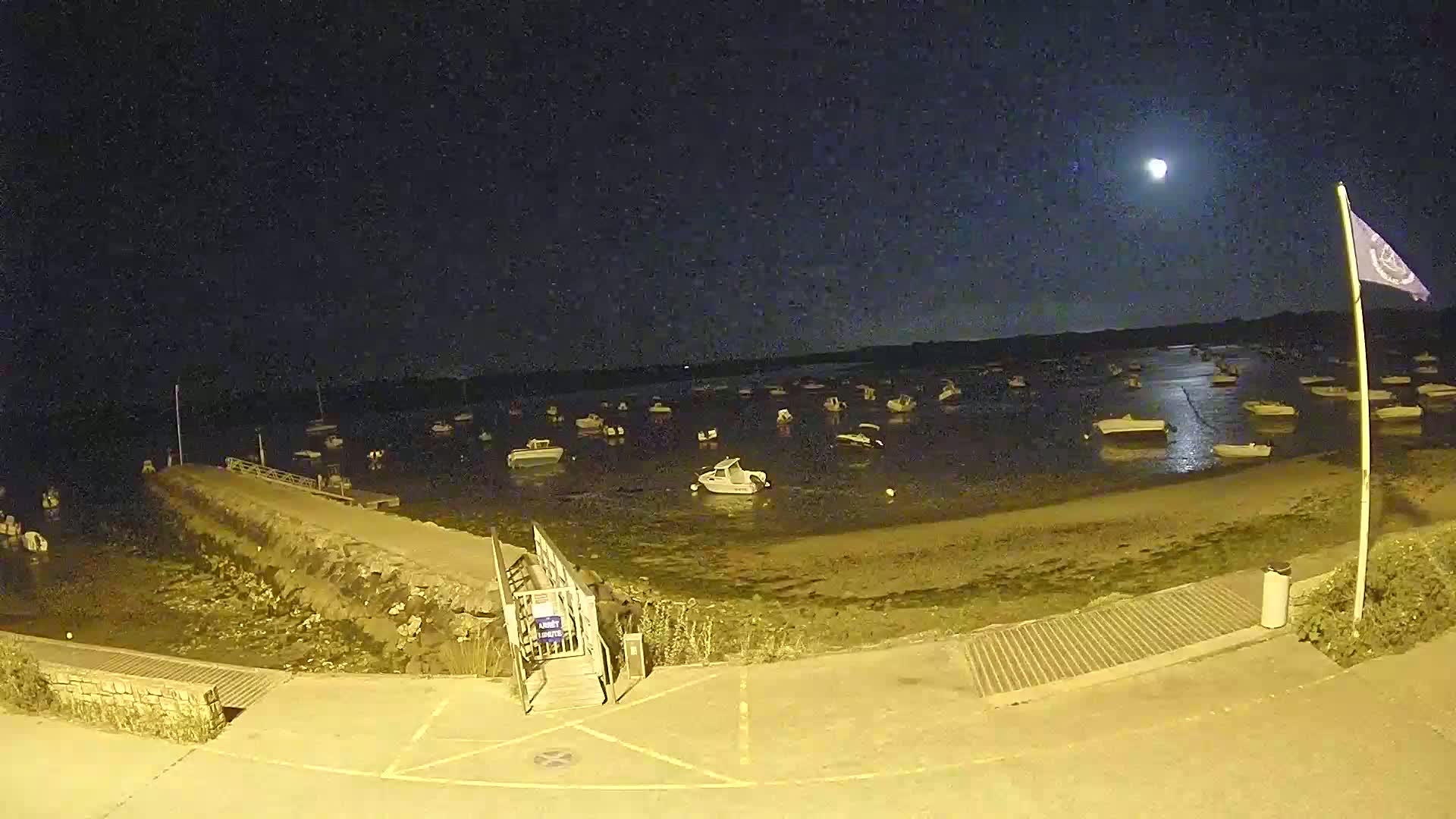 Mesquer, Merquel Coast Live Cam - Saint-Nazaire, Loire-Atlantique, Pays de la Loire, France