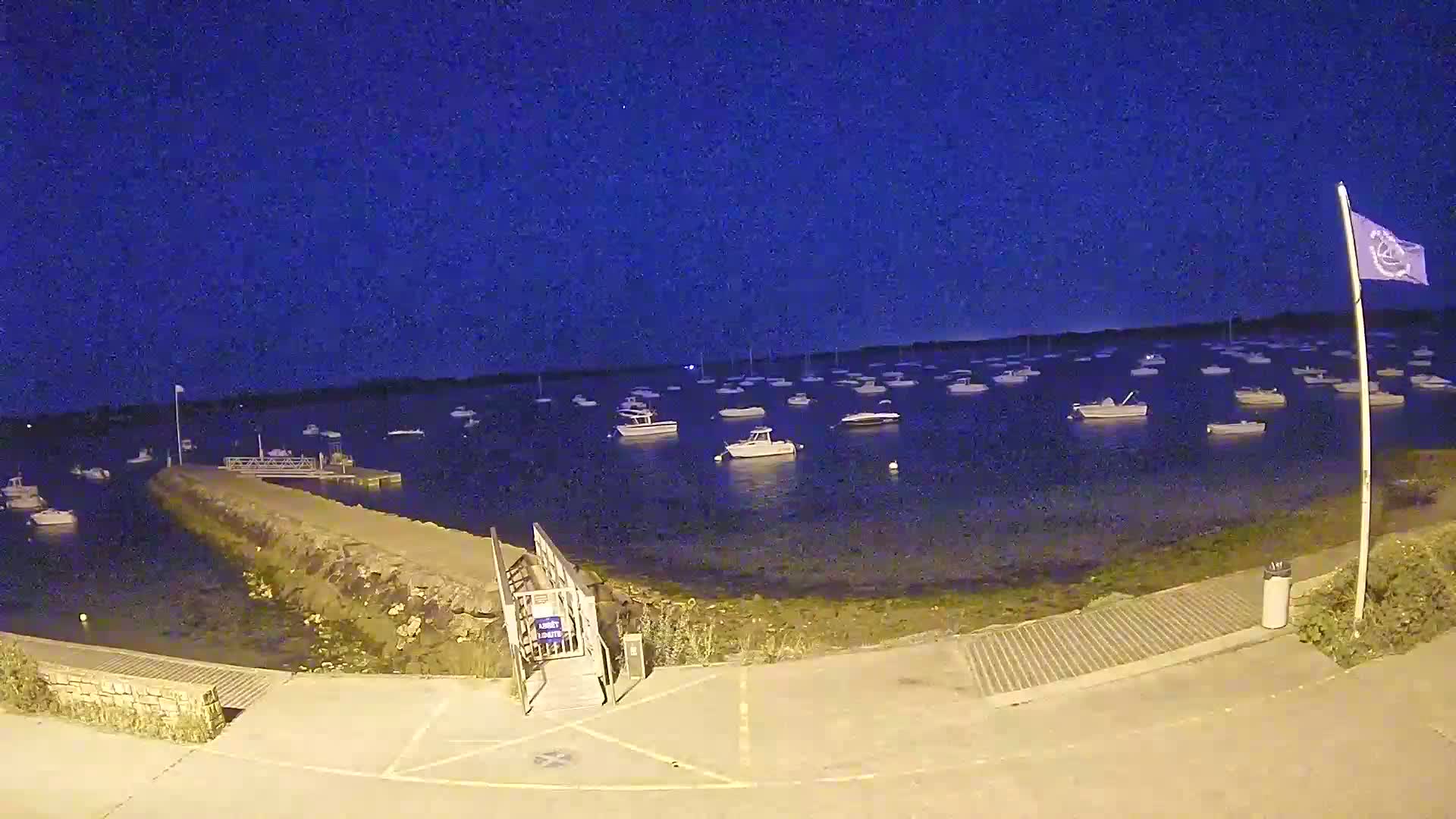 Mesquer, Merquel Coast Live Cam - Saint-Nazaire, Loire-Atlantique, Pays de la Loire, France
