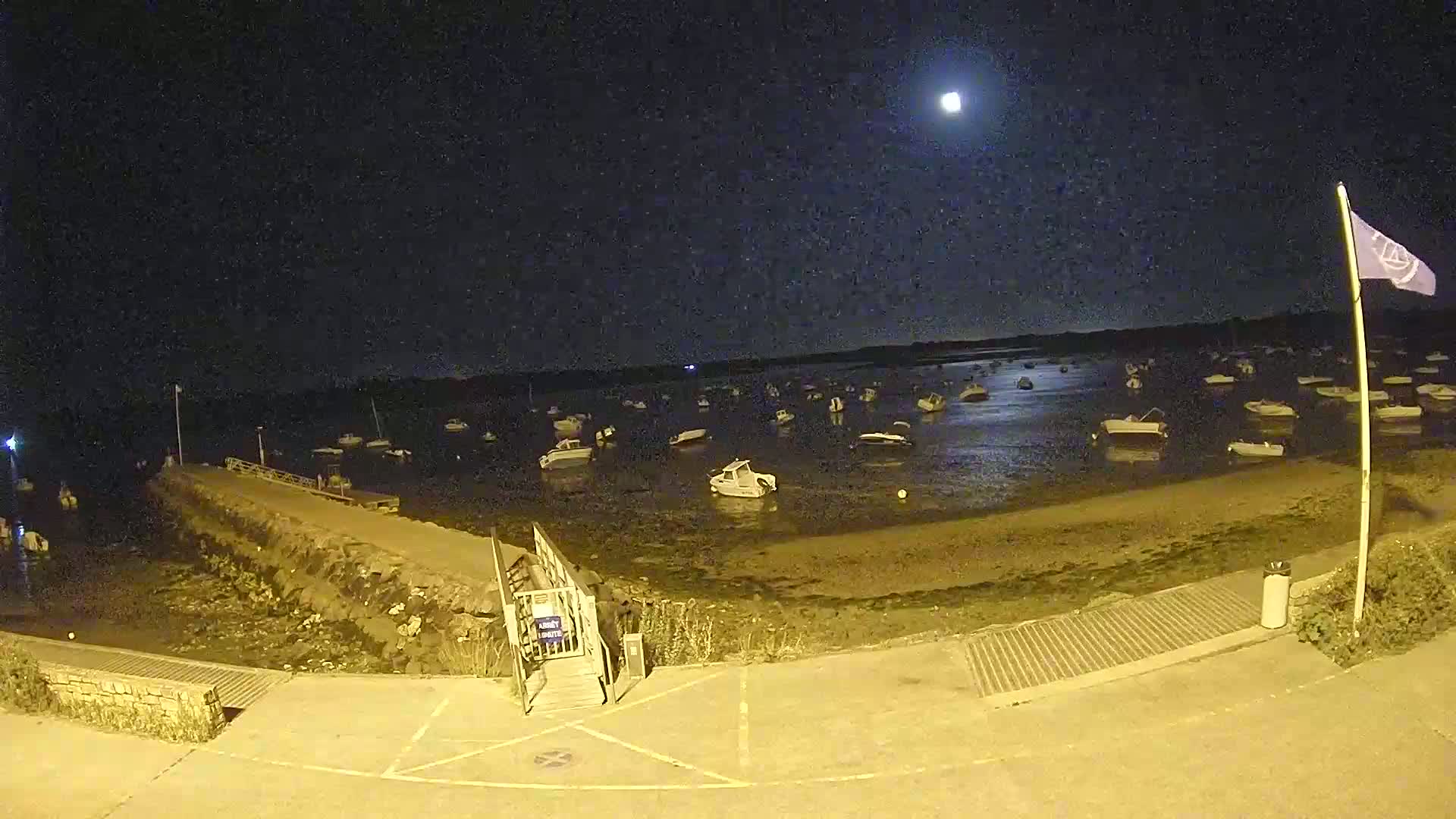 Mesquer, Merquel Coast Live Cam - Saint-Nazaire, Loire-Atlantique, Pays de la Loire, France