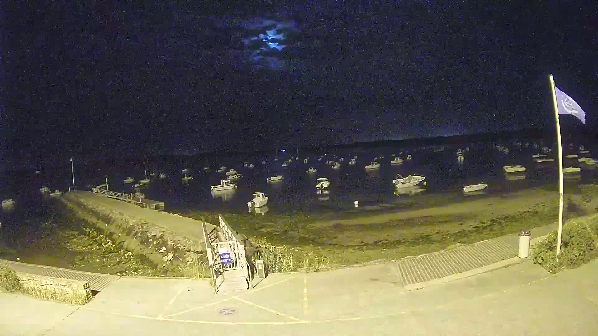 Mesquer, Merquel Coast Live Cam - Saint-Nazaire, Loire-Atlantique, Pays de la Loire, France