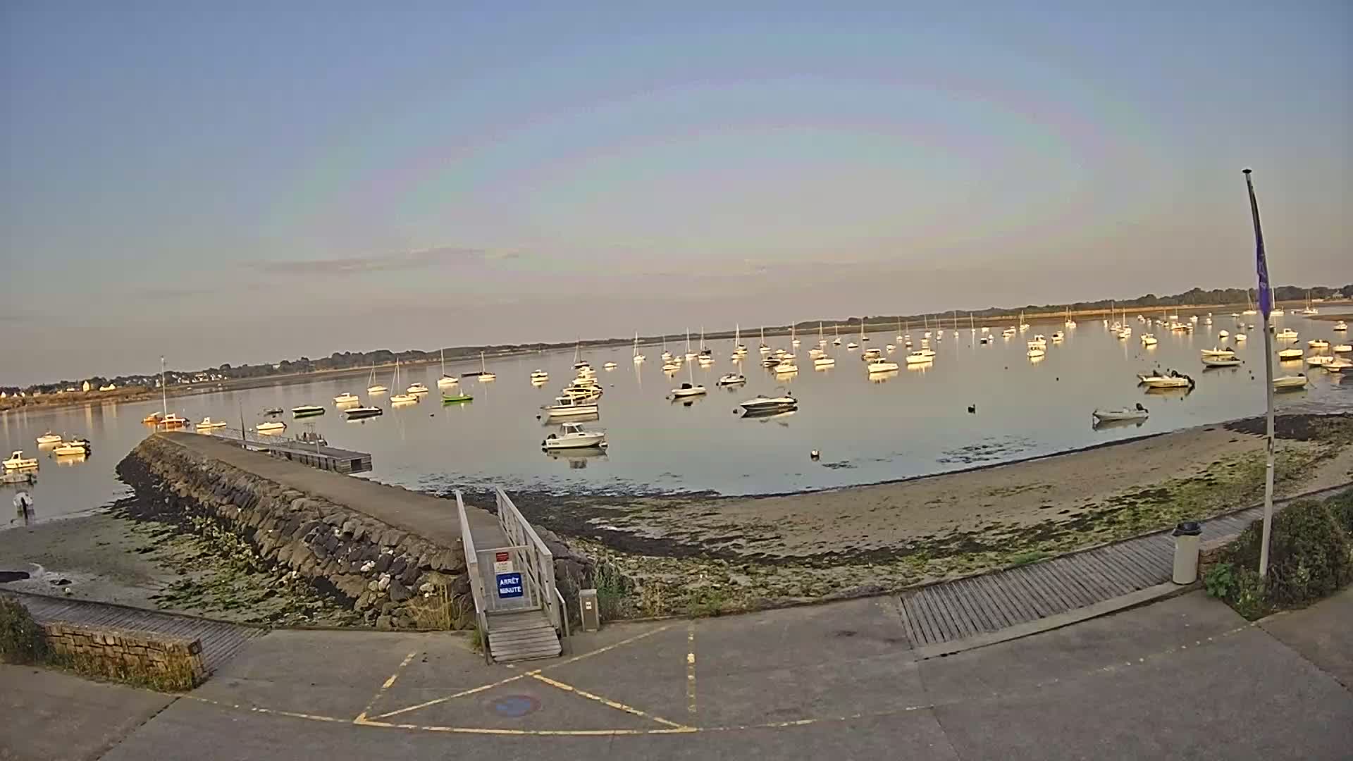 Mesquer, Merquel Coast Live Cam - Saint-Nazaire, Loire-Atlantique, Pays de la Loire, France