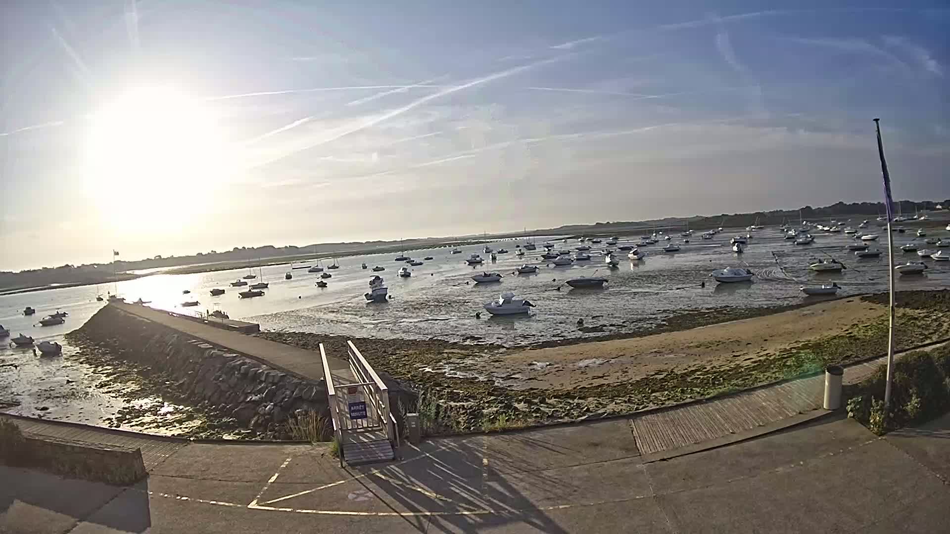 Mesquer, Merquel Coast Live Cam - Saint-Nazaire, Loire-Atlantique, Pays de la Loire, France